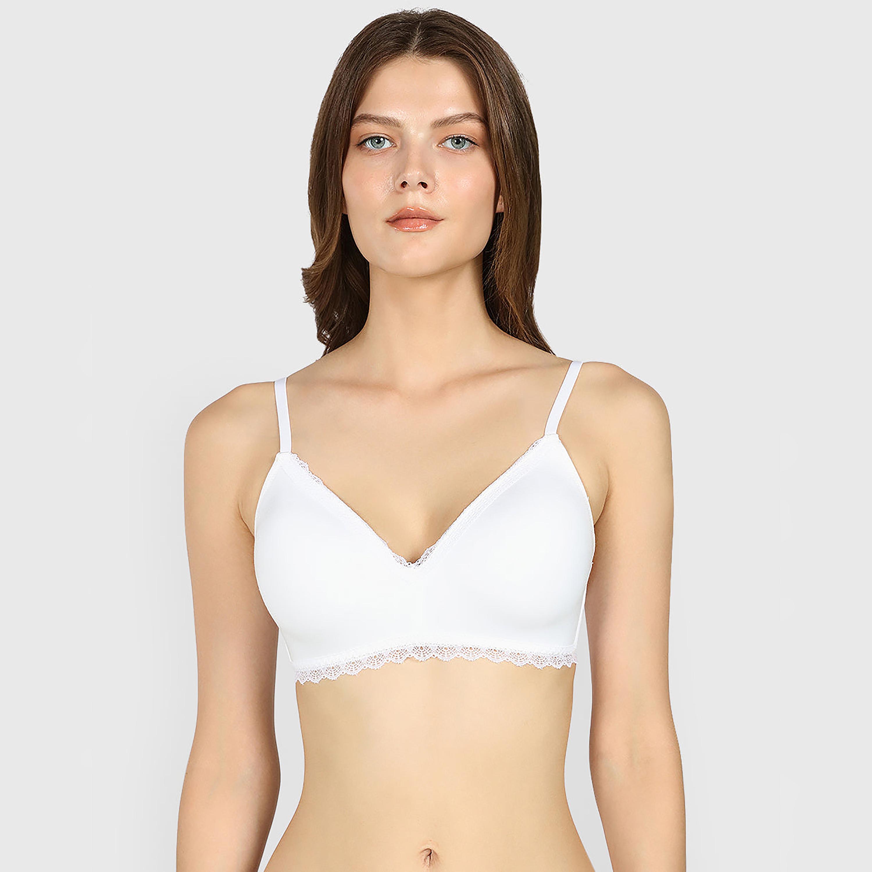 Isla & Evie Trendy Modal Non-Wired Medium Support Padded Women's Bralette-women-clothing-lingerie-bras-image-1
