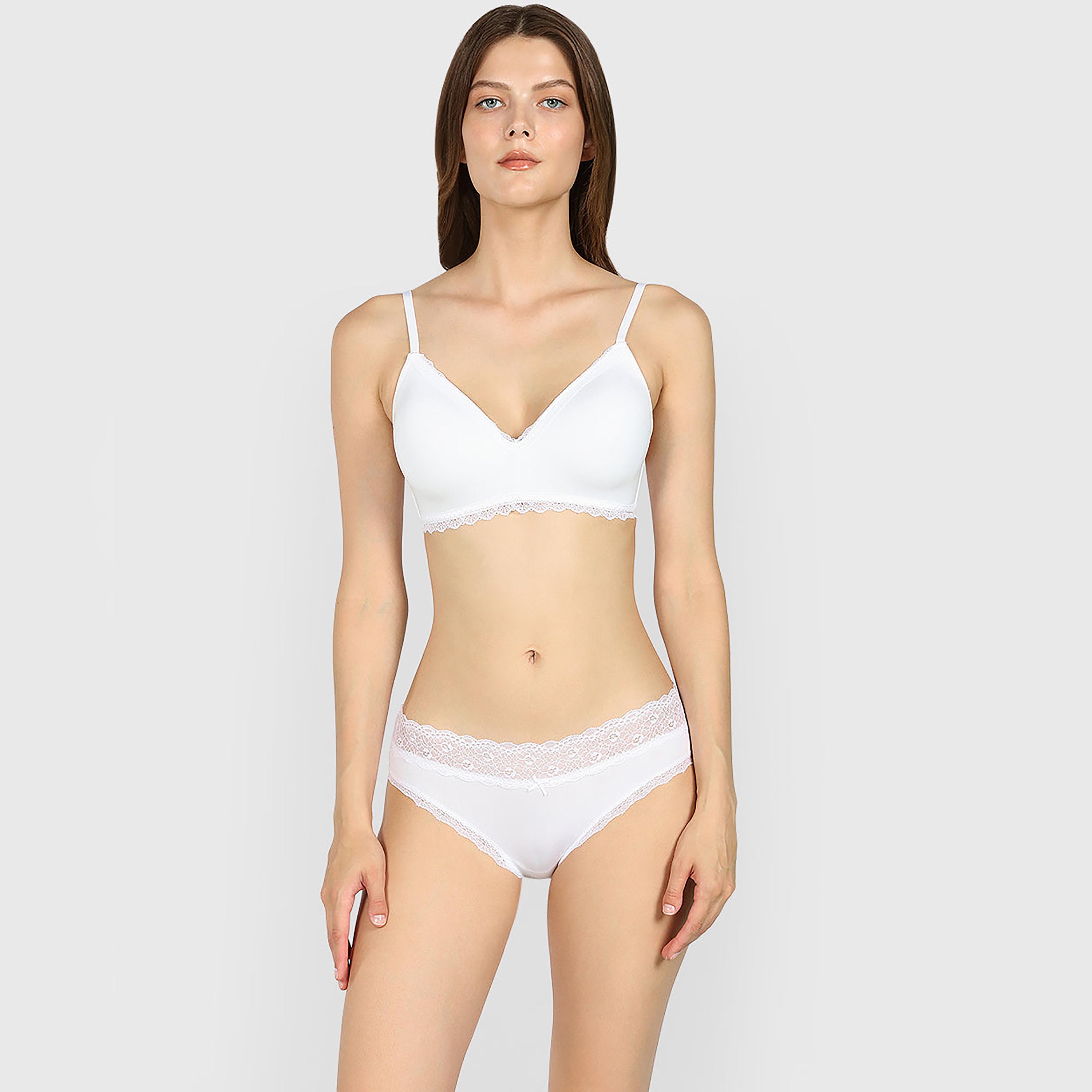 Isla & Evie Trendy Modal Non-Wired Medium Support Padded Women's Bralette-women-clothing-lingerie-bras-image-3