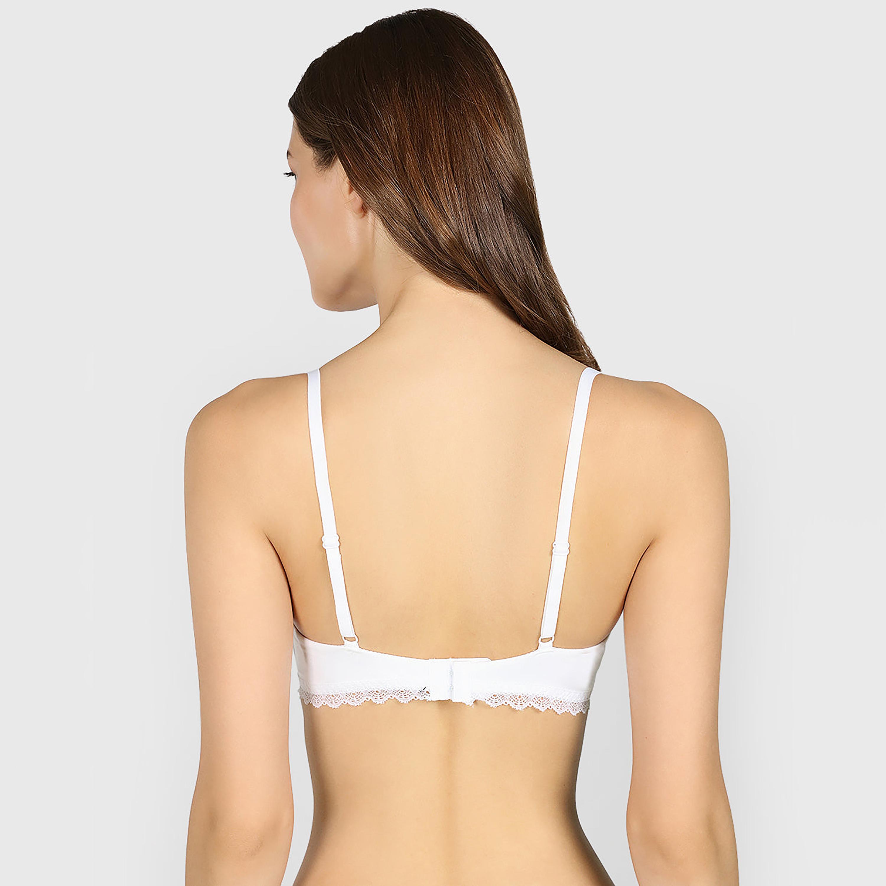 Isla & Evie Trendy Modal Non-Wired Medium Support Padded Women's Bralette-women-clothing-lingerie-bras-image-4