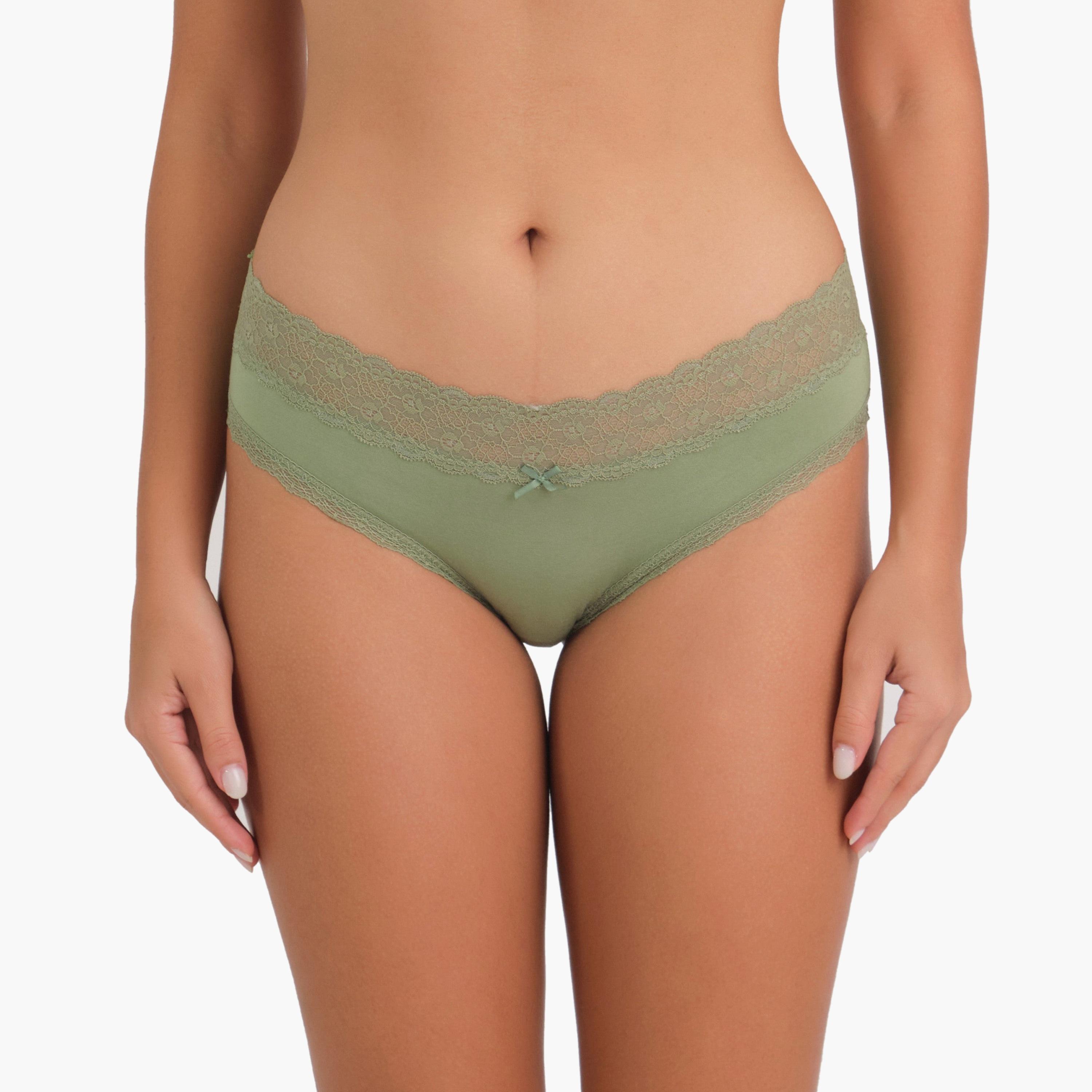Isla & Evie Lace Full Coverage Women's Hipster Panties-women-clothing-lingerie-panties-image-8