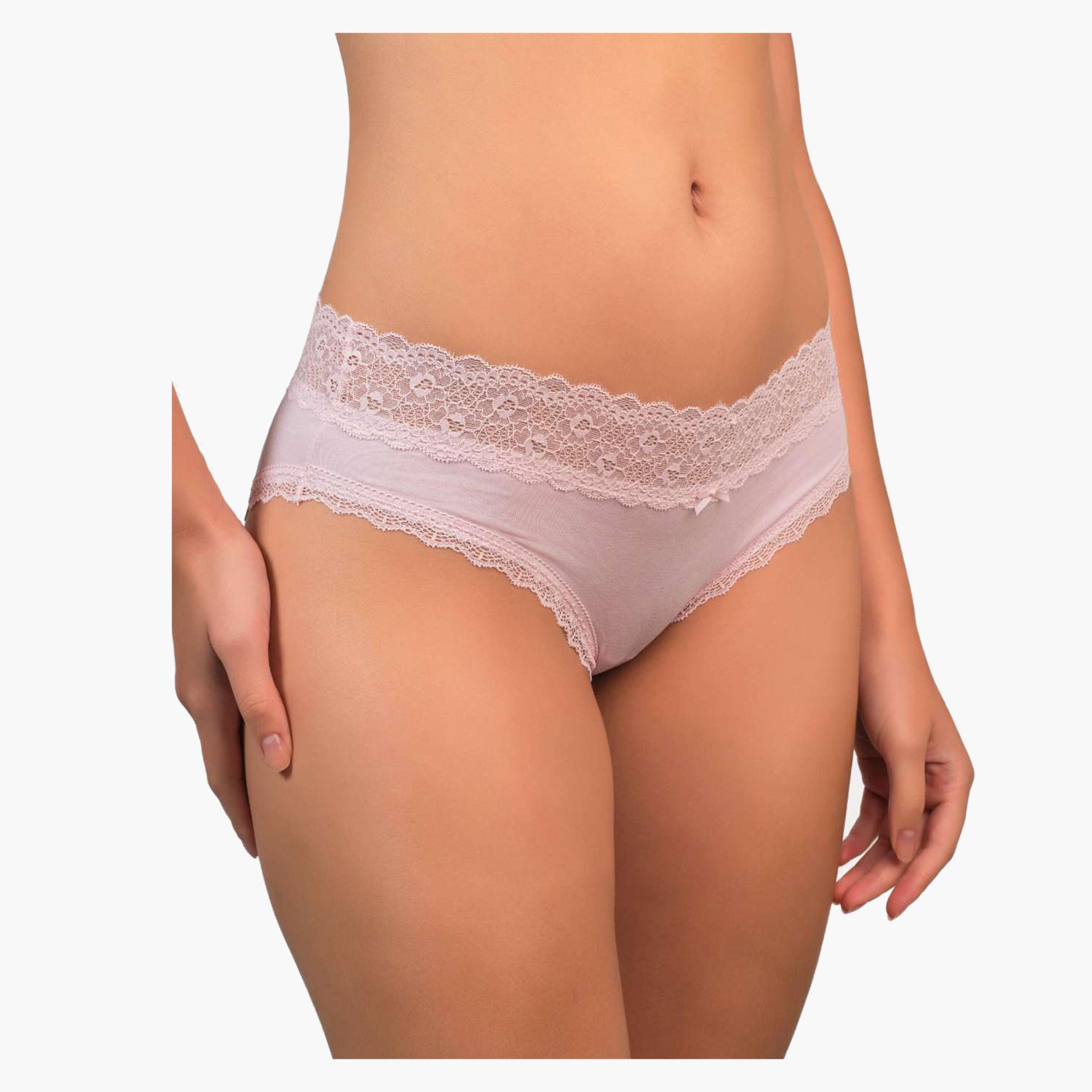 Isla & Evie Lace Full Coverage Women's Hipster Panties-women-clothing-lingerie-panties-image-6
