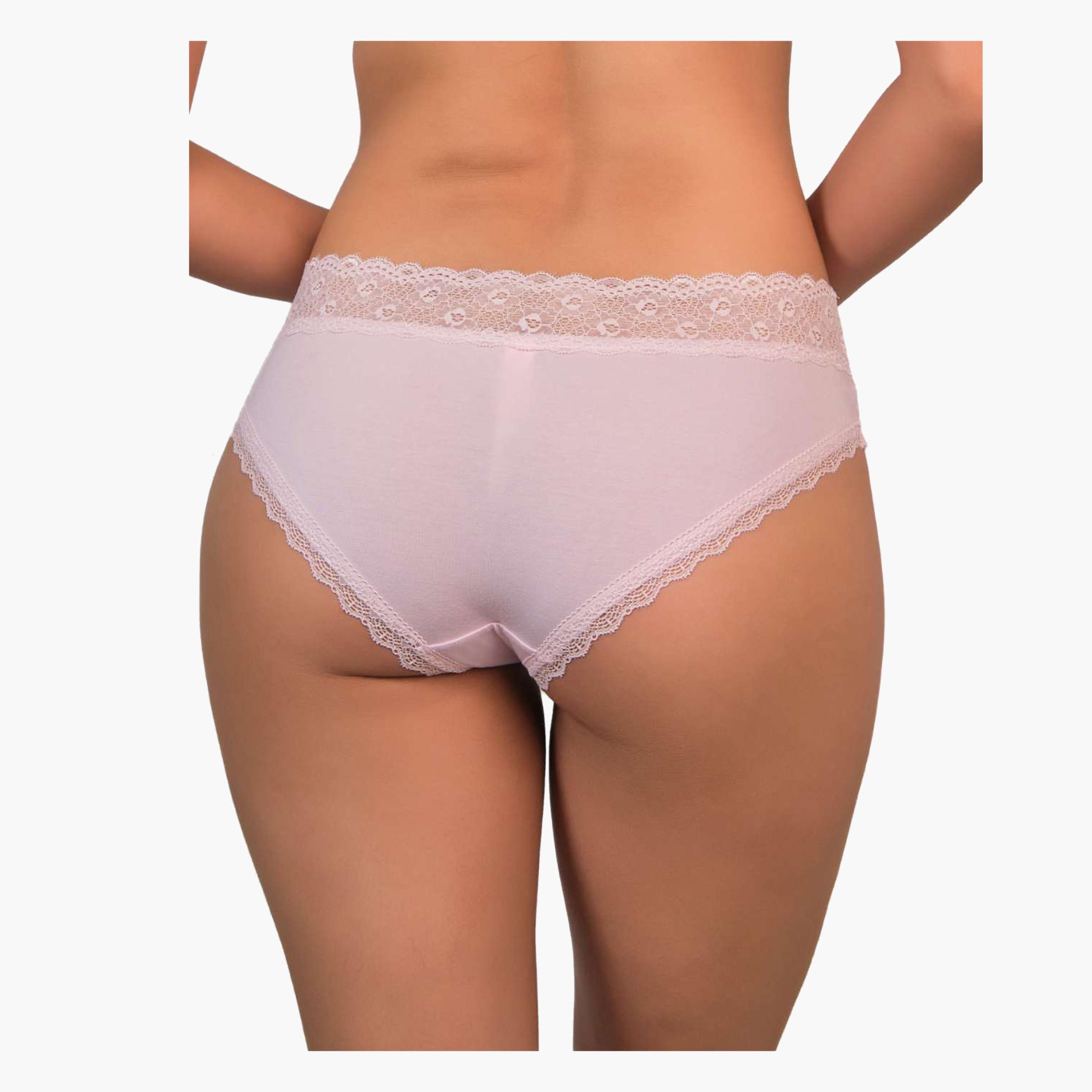Isla & Evie Lace Full Coverage Women's Hipster Panties-women-clothing-lingerie-panties-image-7
