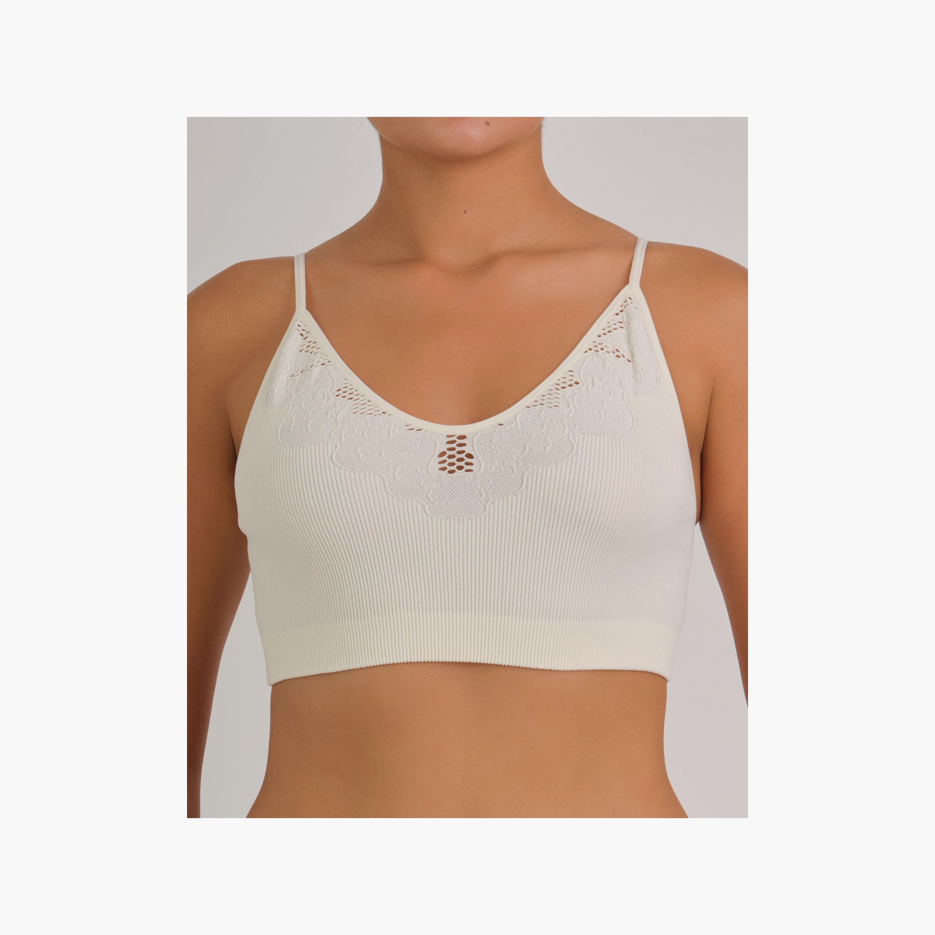 حمالة صدر نسائية براليت يومية بدون سلك بدعم خفيف وغير مبطنة من إيسلا آند إيفي-women-clothing-lingerie-bras-image-1