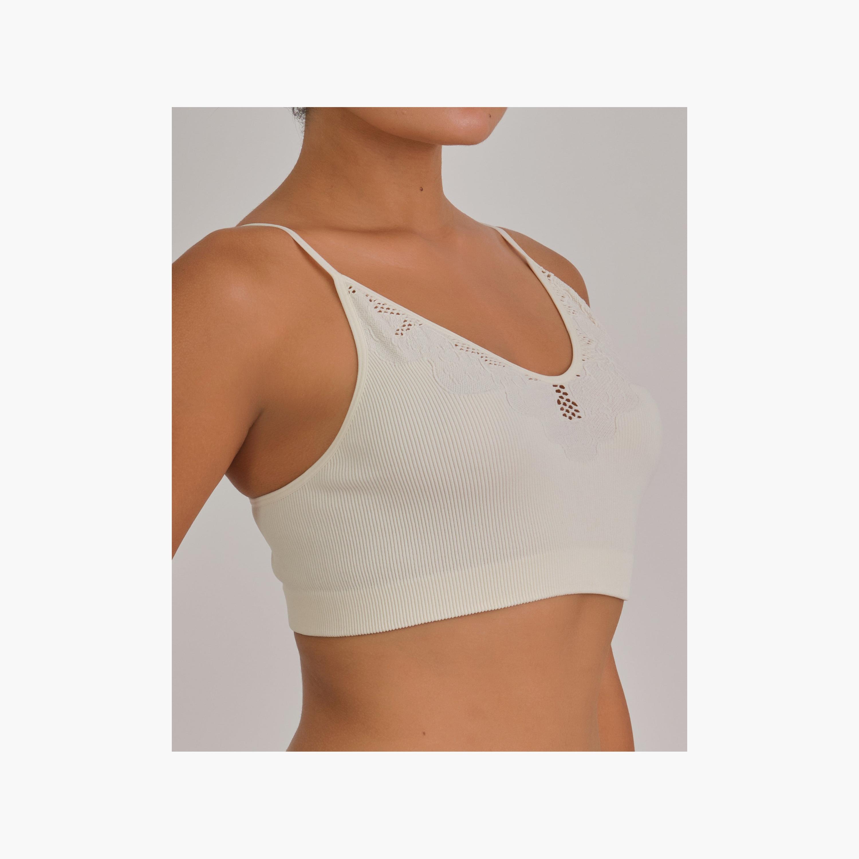 حمالة صدر نسائية براليت يومية بدون سلك بدعم خفيف وغير مبطنة من إيسلا آند إيفي-women-clothing-lingerie-bras-image-2