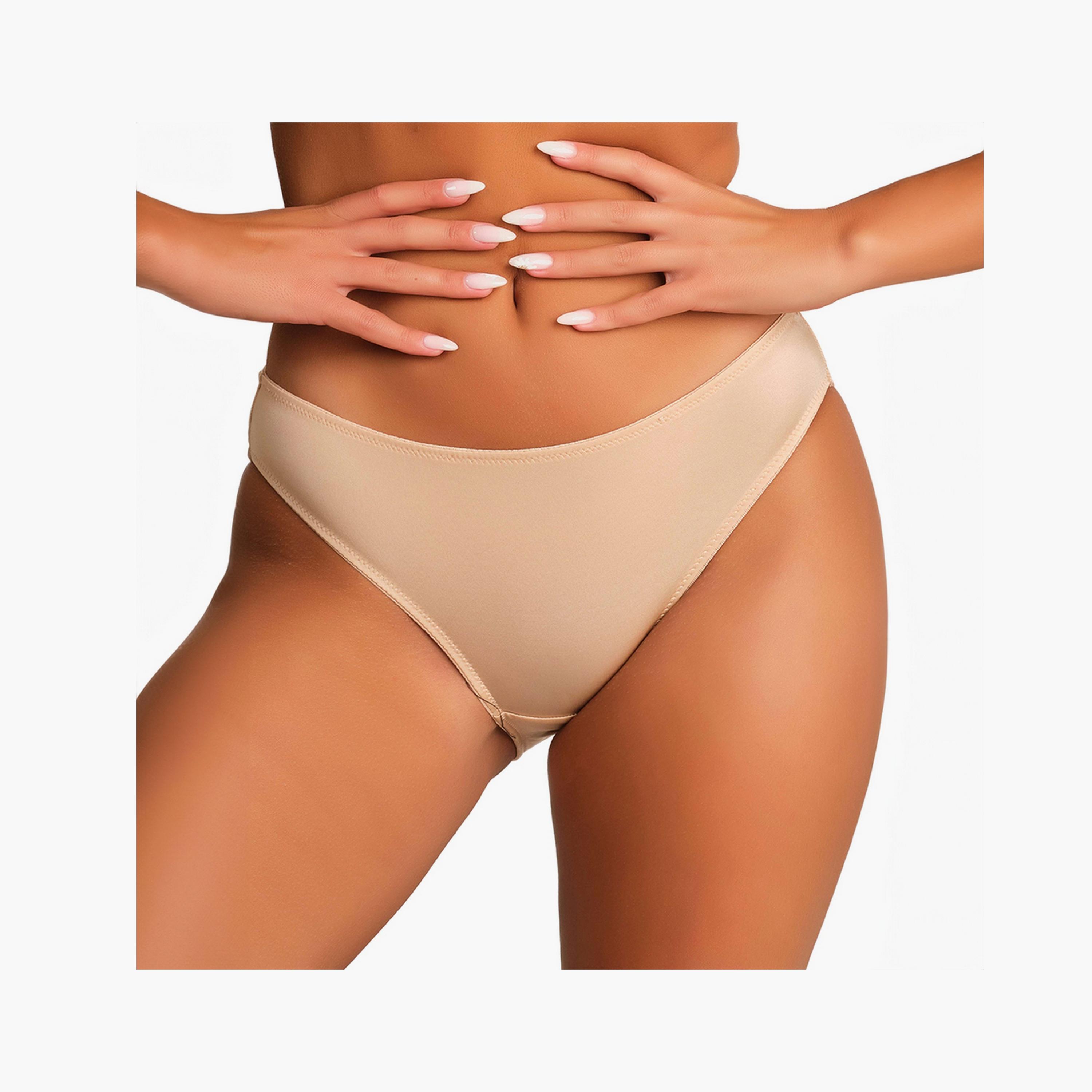 Isla & Evie Comfortable Everyday Medium Coverage Women's Bikini Panty-women-clothing-lingerie-panties-image-4