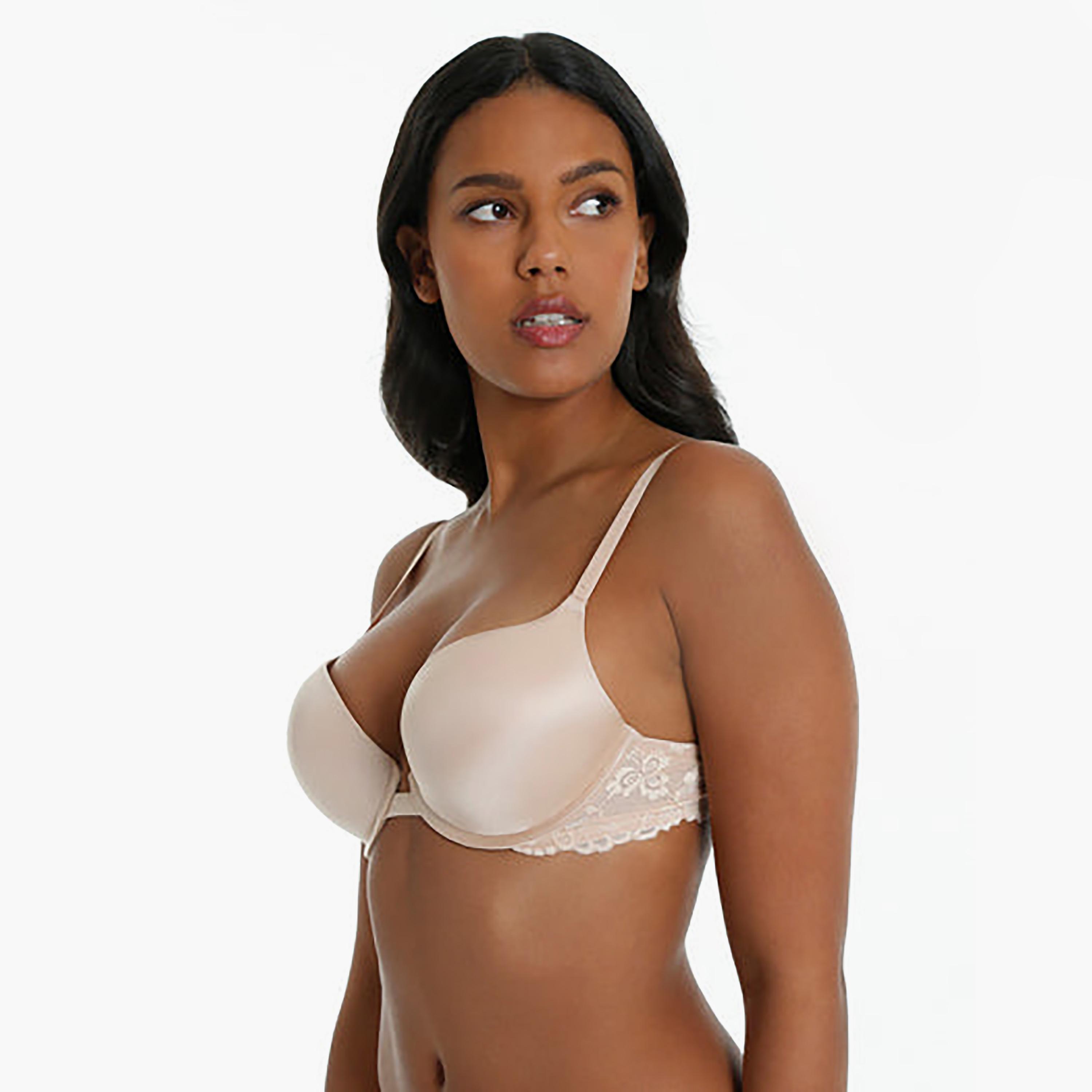 حمالة صدر نسائية مبطنة بالدانتيل بسلك ودعم عالي مع حشوة بوش-أب من إيسلا آند إيفي-women-clothing-lingerie-bras-image-2