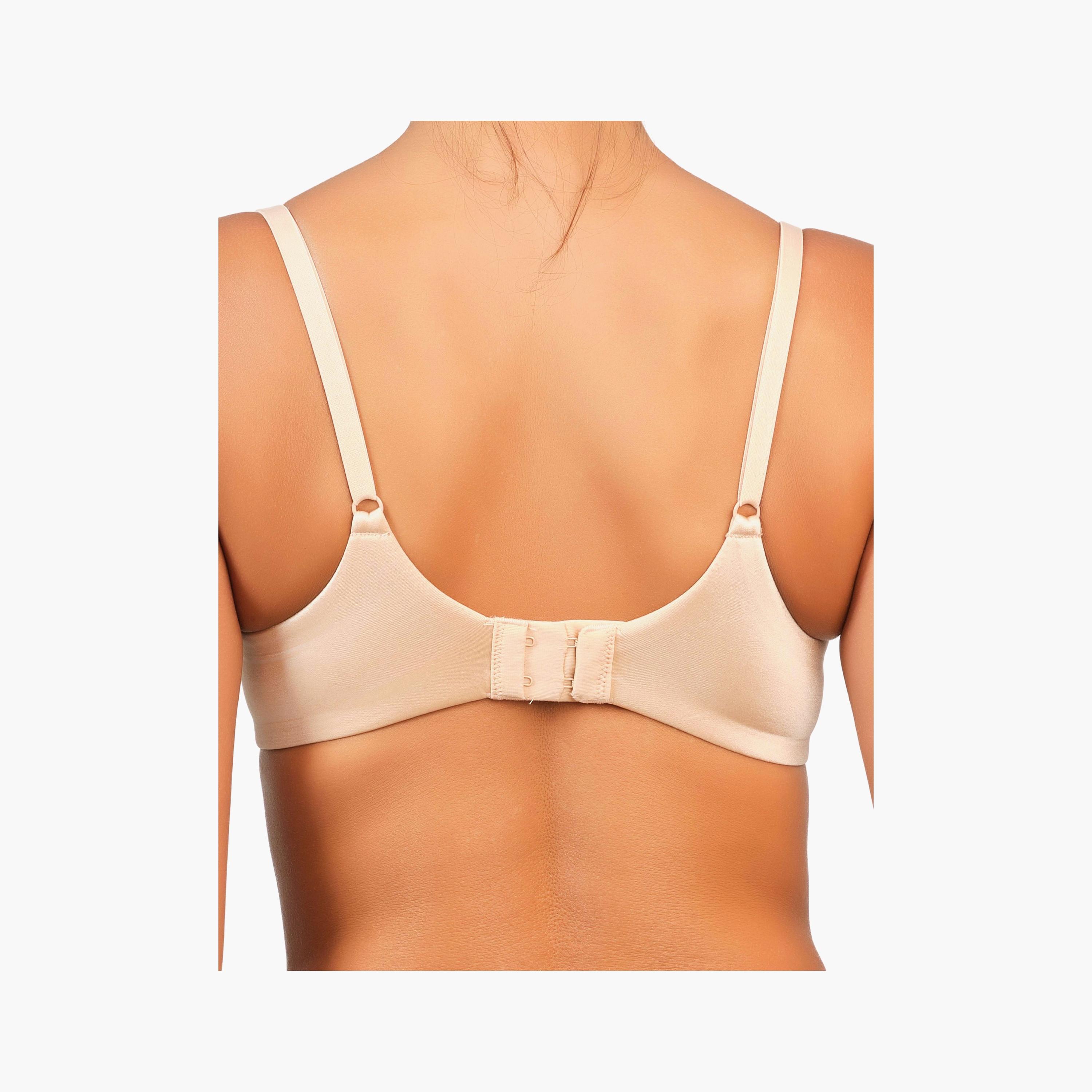 Isla & Evie Everyday Wired Medium Support Lightly Lined Women's Demi Bra-women-clothing-lingerie-bras-image-3