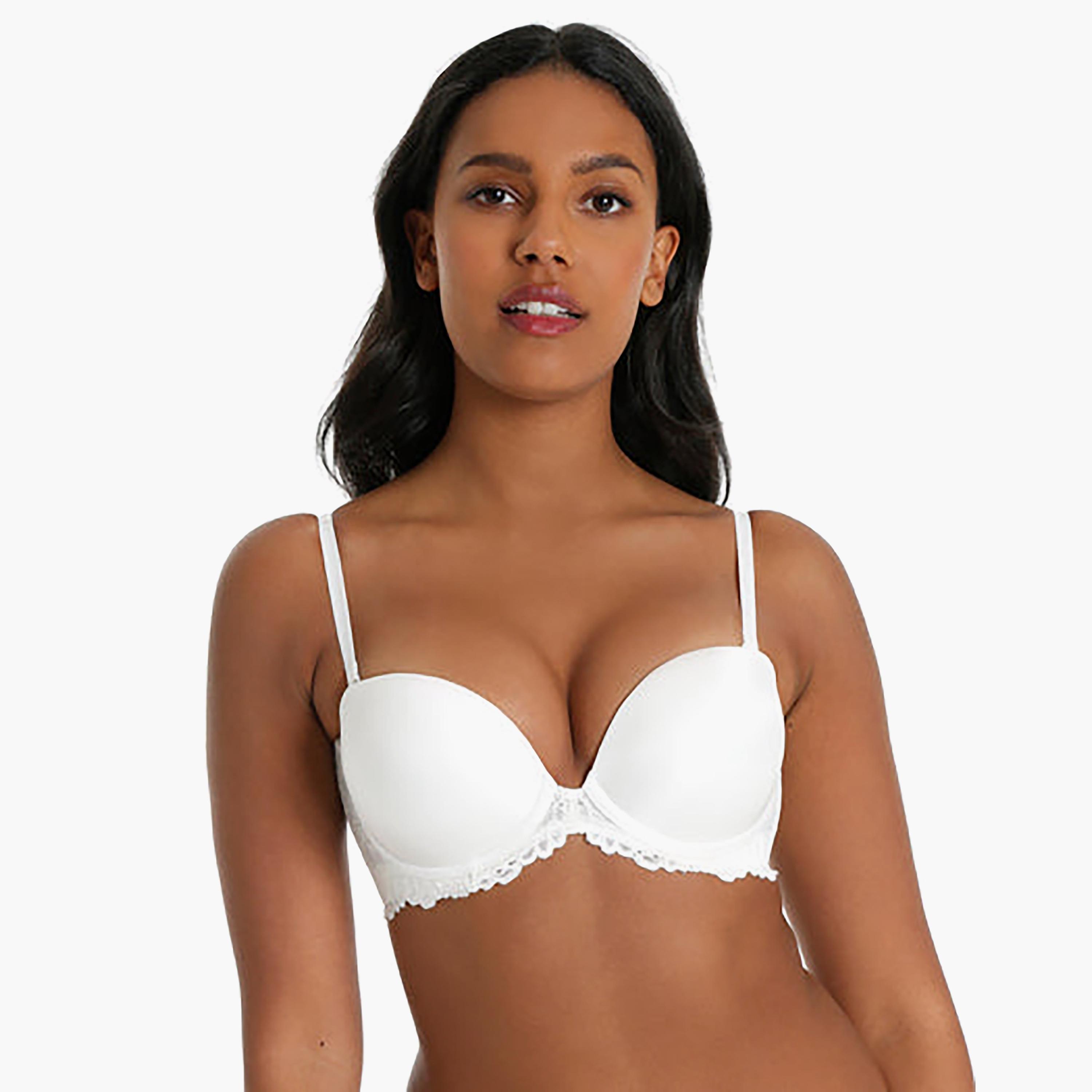 Isla & Evie Lace Wired Medium Support Lightly Lined Women's Multiway Bra-women-clothing-lingerie-bras-image-1