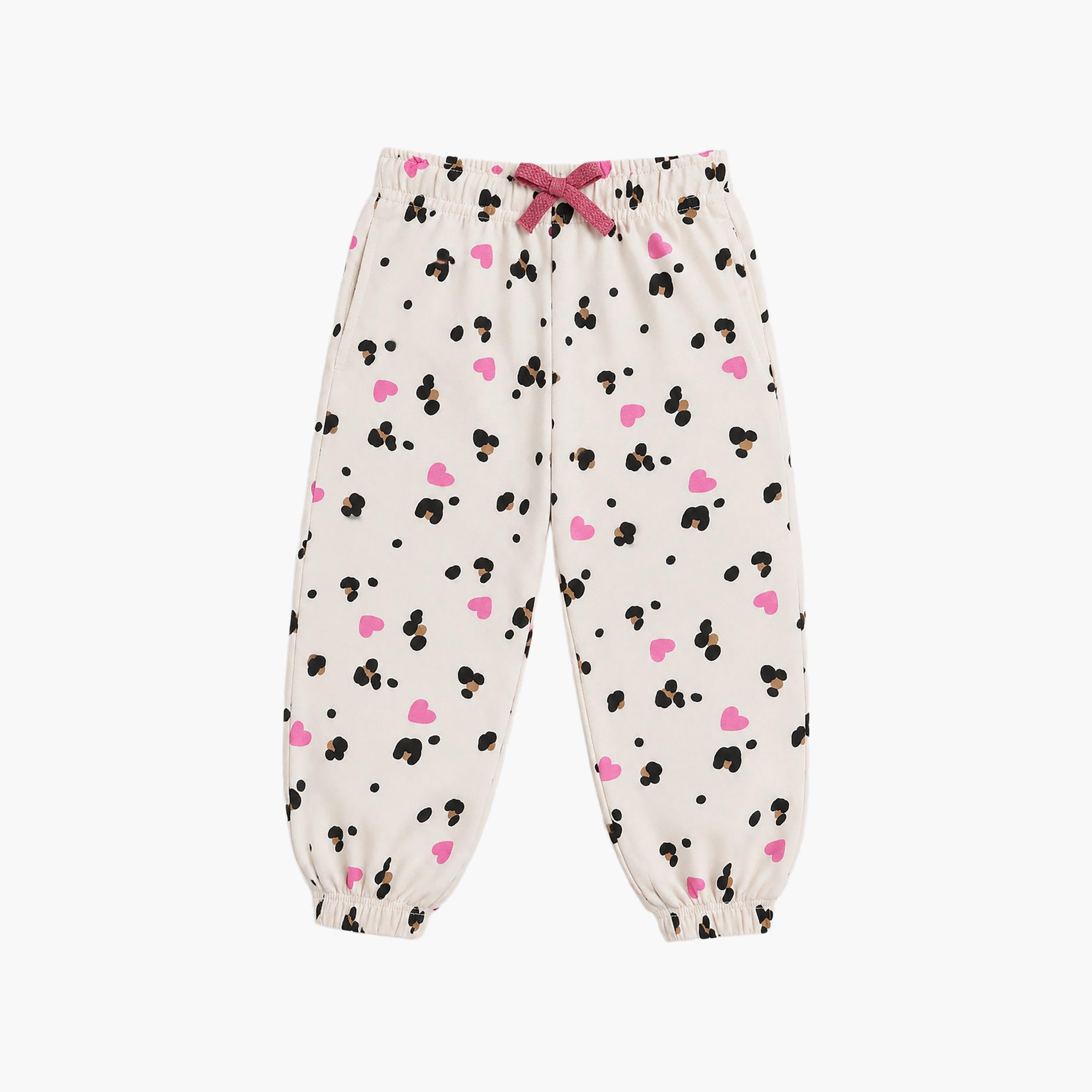 Victor and Jane 2-Piece Long Sleeves Sweatshirt & Printed Joggers-baby-girls-clothing-setsandcoords-image-5