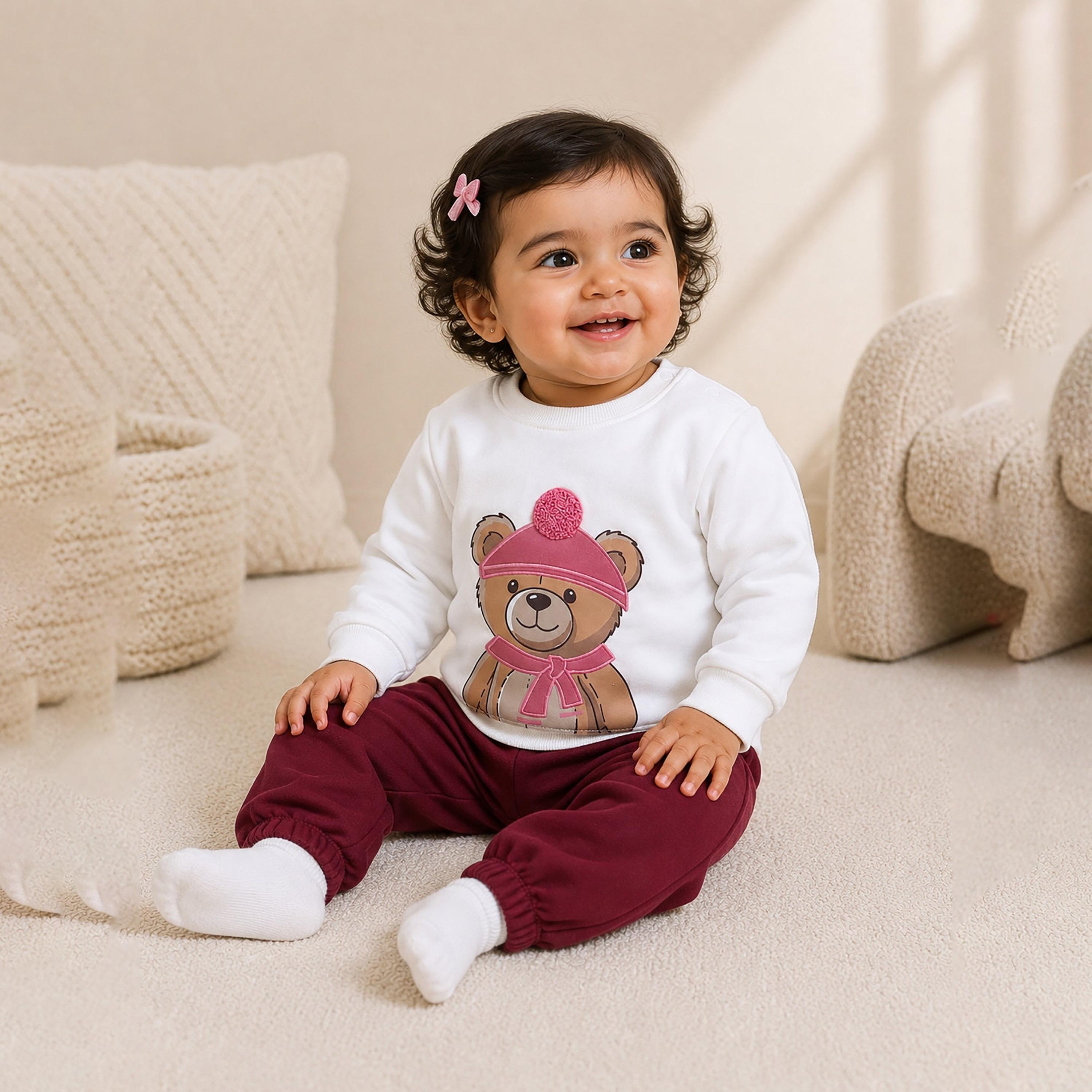 Victor and Jane 2-Piece Long Sleeves Sweatshirt & Joggers-baby-girls-clothing-setsandcoords-image-1