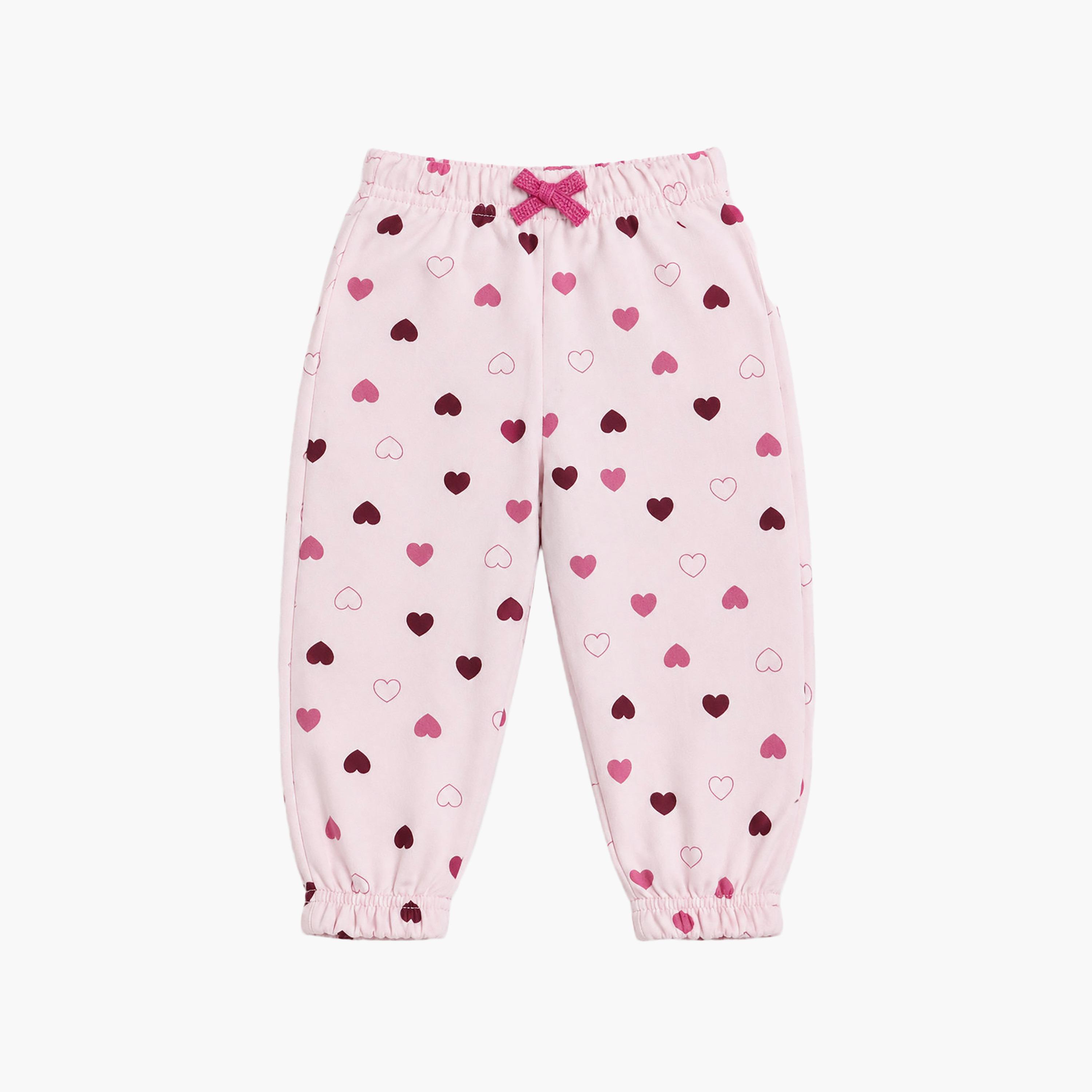 Victor and Jane 2-Piece Long Sleeves Sweatshirt & Printed Joggers-baby-girls-clothing-setsandcoords-image-5