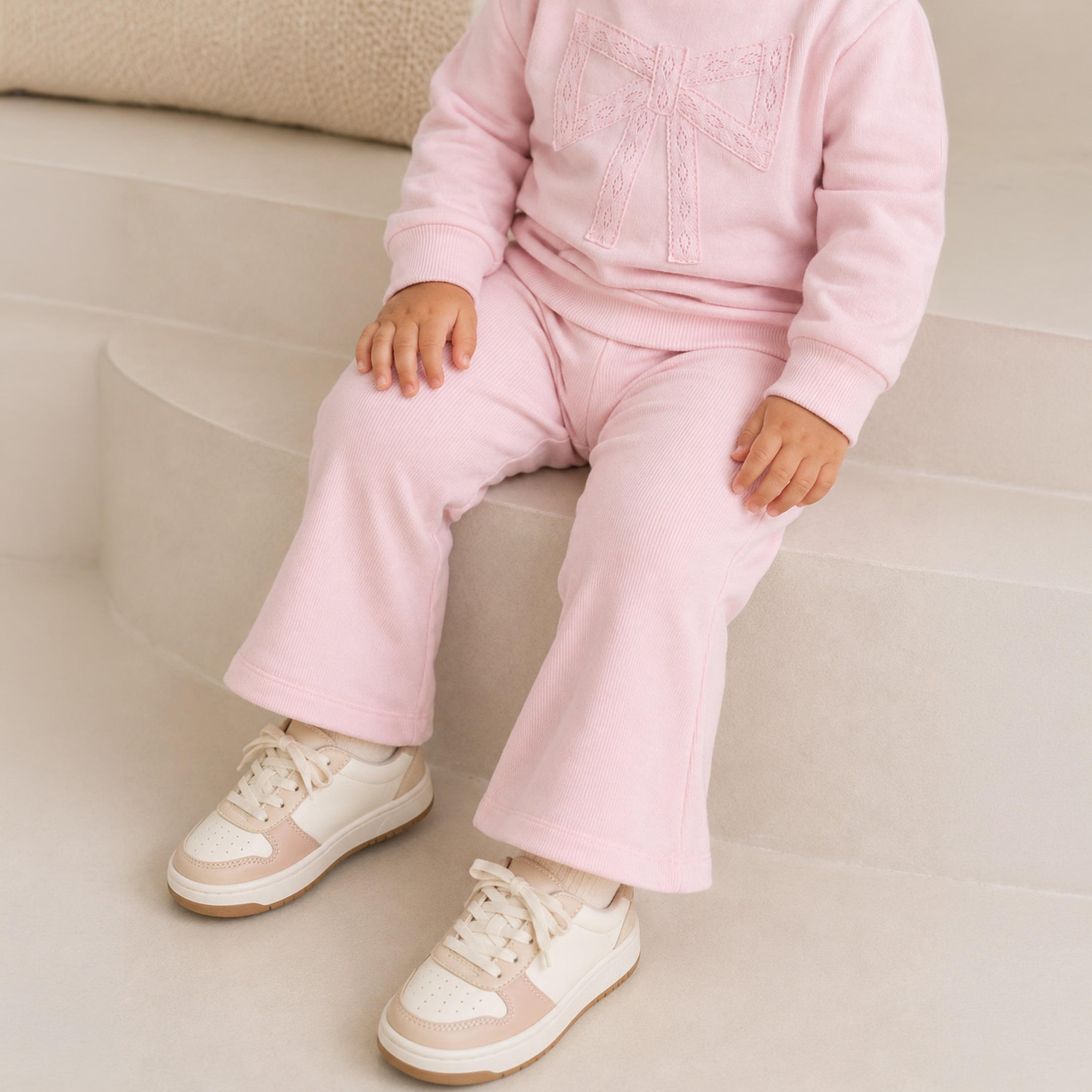Victor and Jane 2-Piece Sweatshirt & Flared Pants-baby-girls-clothing-setsandcoords-image-6