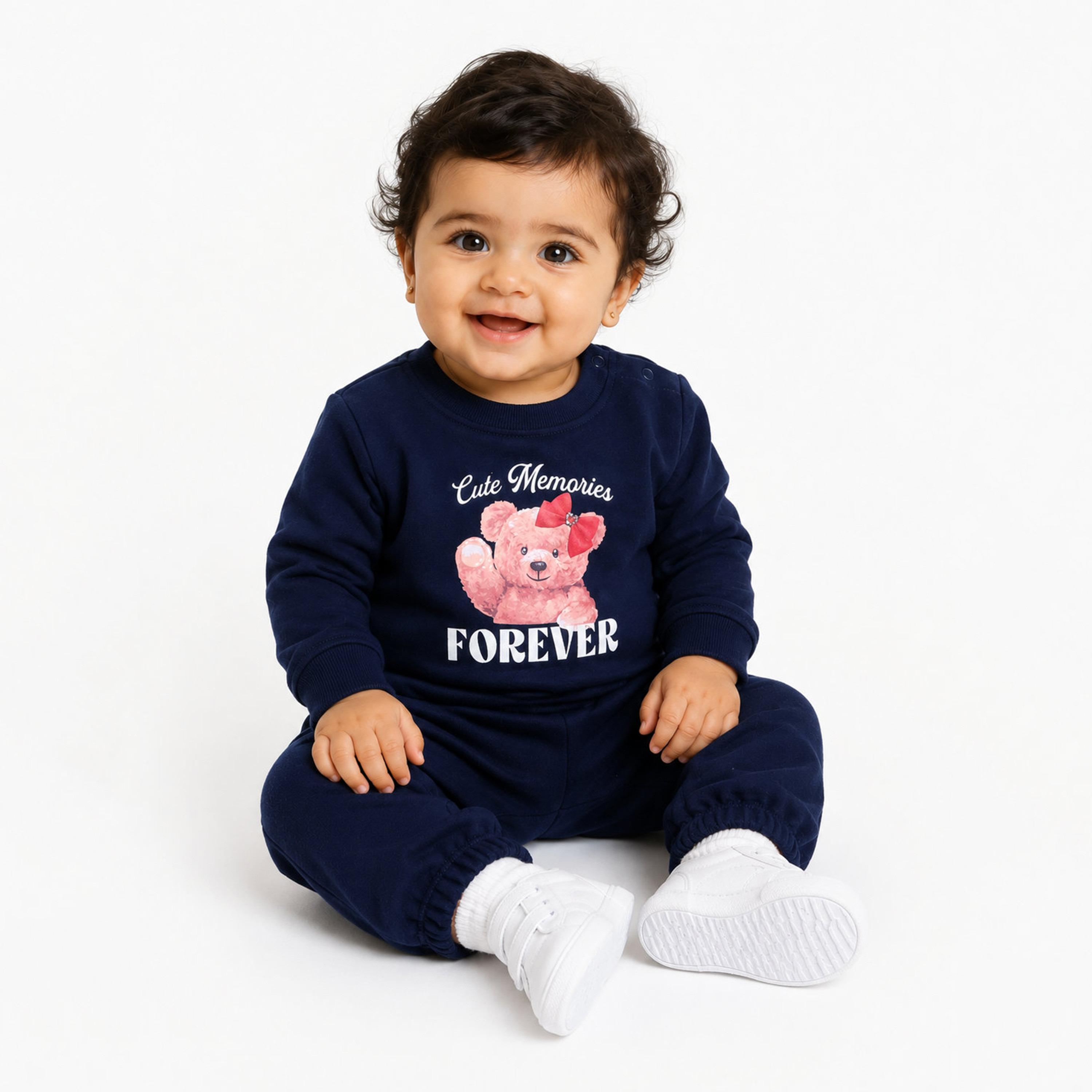 Victor and Jane 2-Piece Long Sleeves Sweatshirt & Joggers-baby-girls-clothing-setsandcoords-image-2