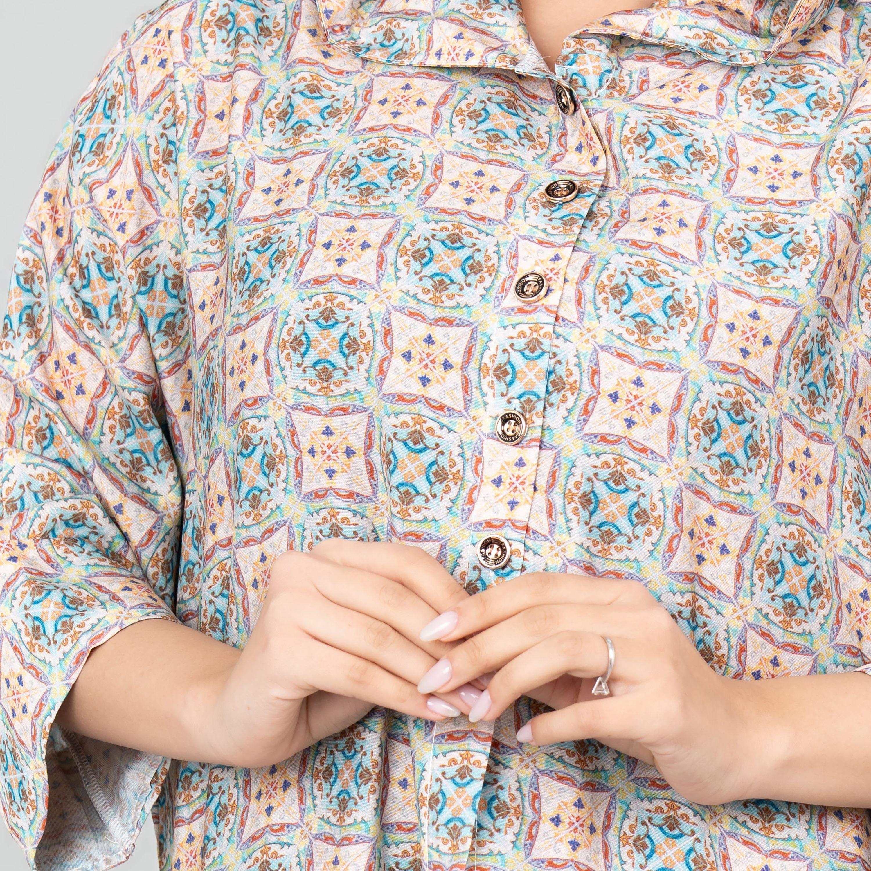 IKKXA Printed Hooded Women's Jalabiya-women-arabicclothing-jalabiyas-image-10