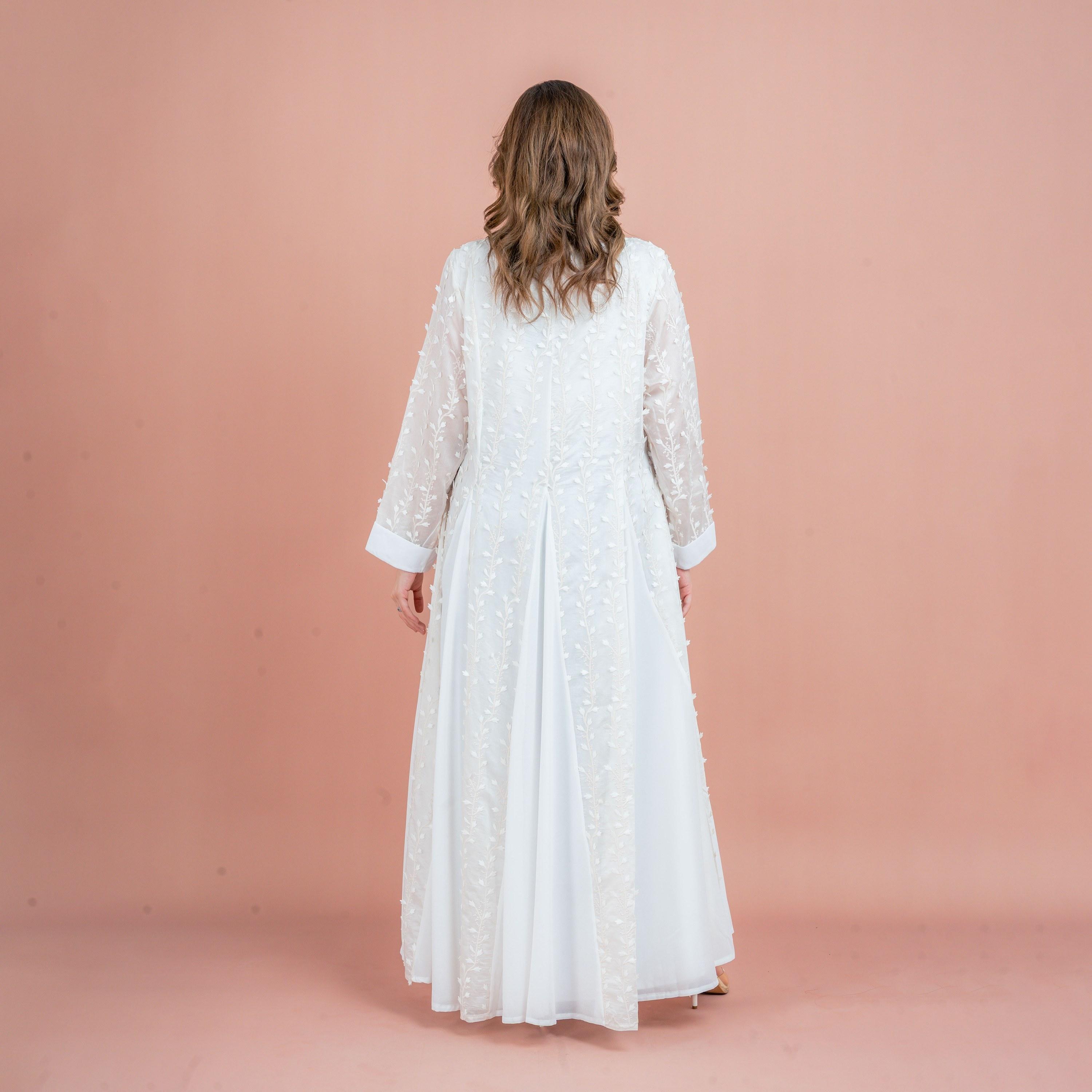 جلابية نسائية بتلات ناعمة ومطرزة بألواح جوديه من إككسا-women-arabicclothing-jalabiyas-image-10