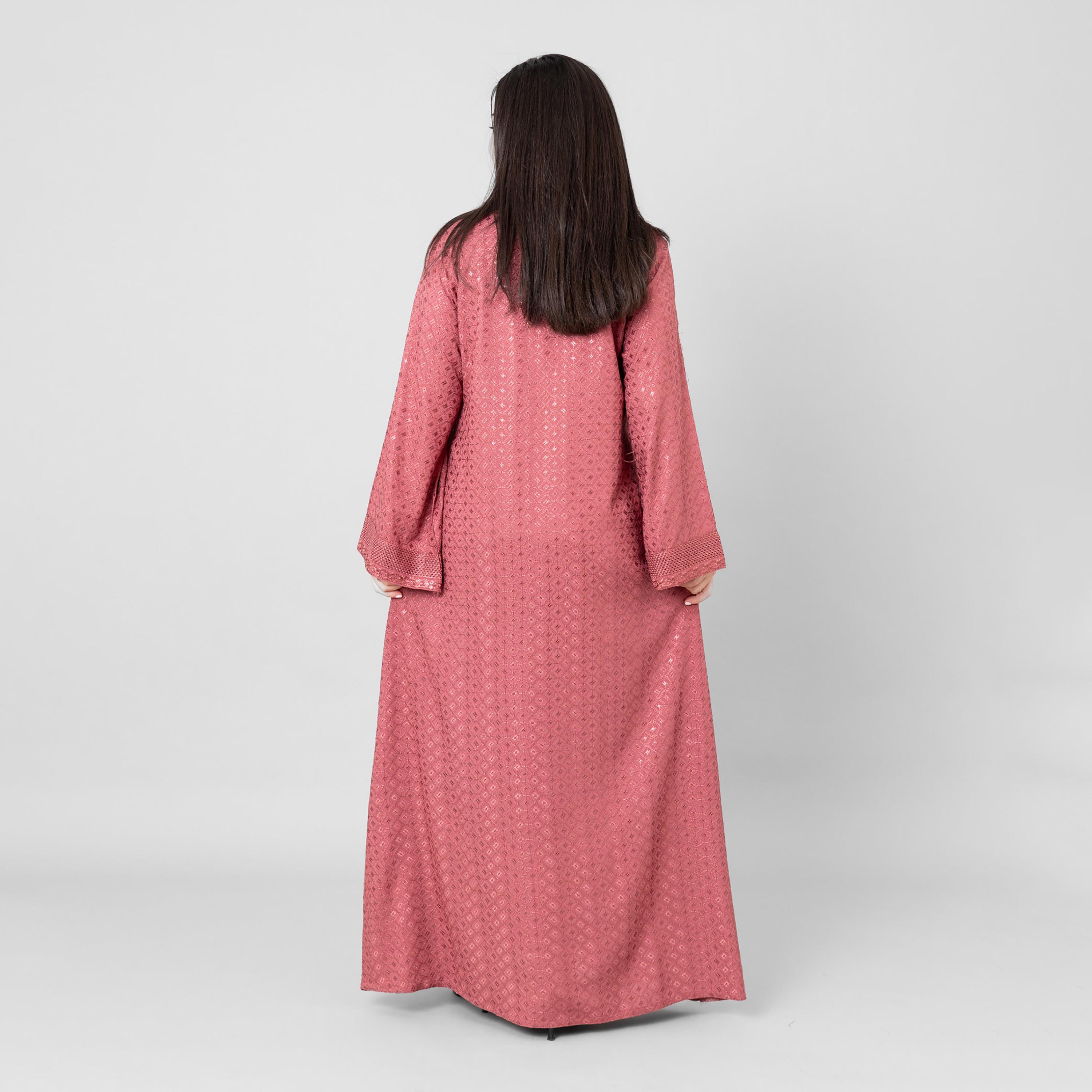 IKKXA Embroidered Flared Sleeves Women's Evening Jalabiya-women-arabicclothing-jalabiyas-image-4