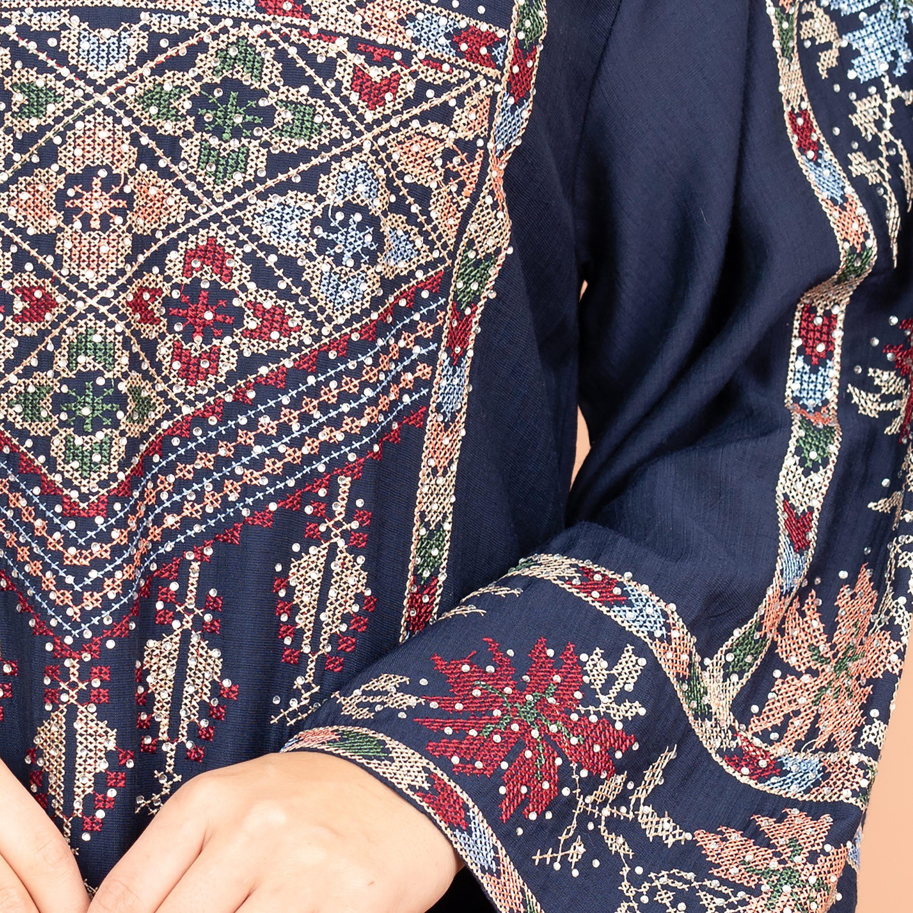 جلابية نسائية مطرزة رائعة من إككسا-women-arabicclothing-jalabiyas-image-2