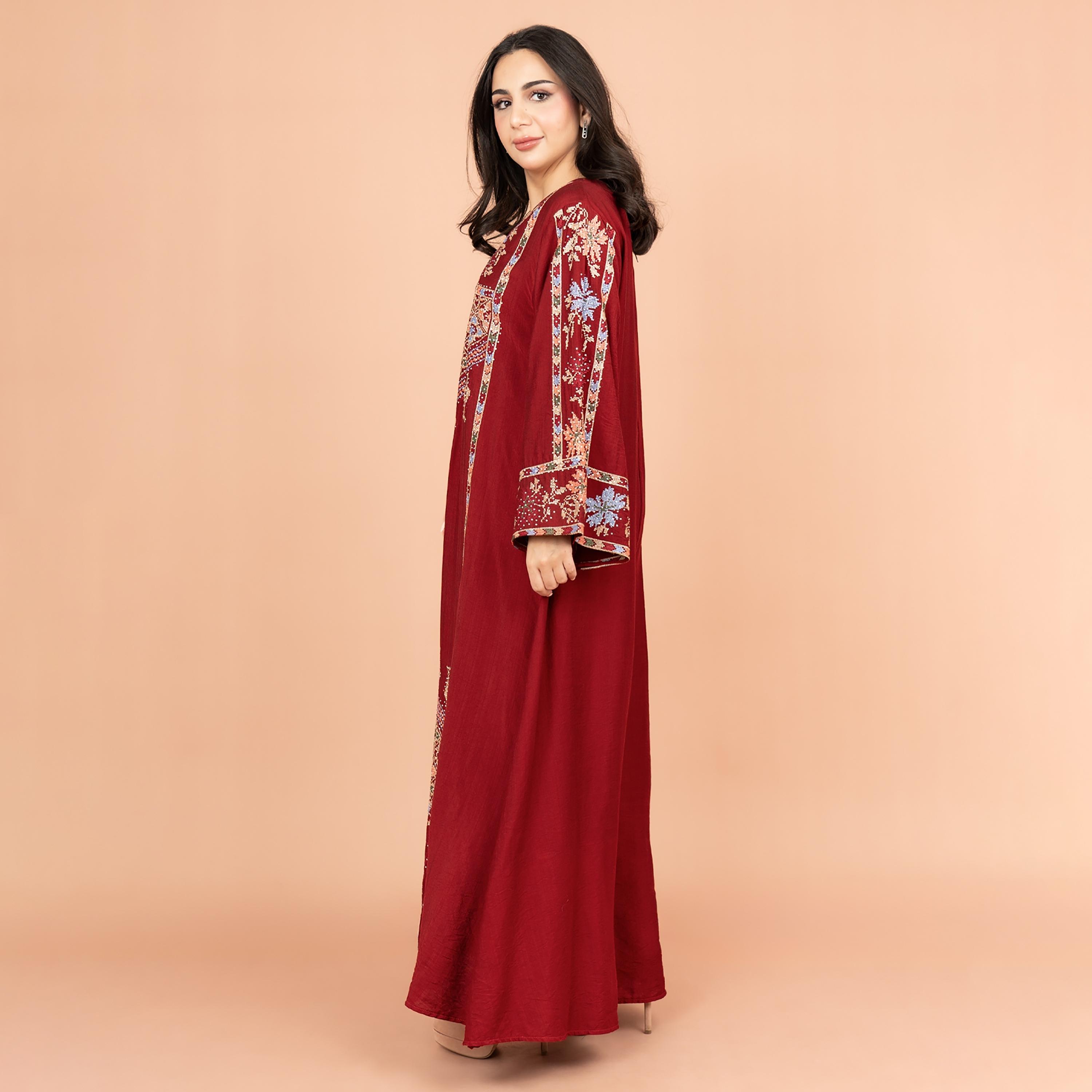 جلابية نسائية مطرزة رائعة من إككسا-women-arabicclothing-jalabiyas-image-7