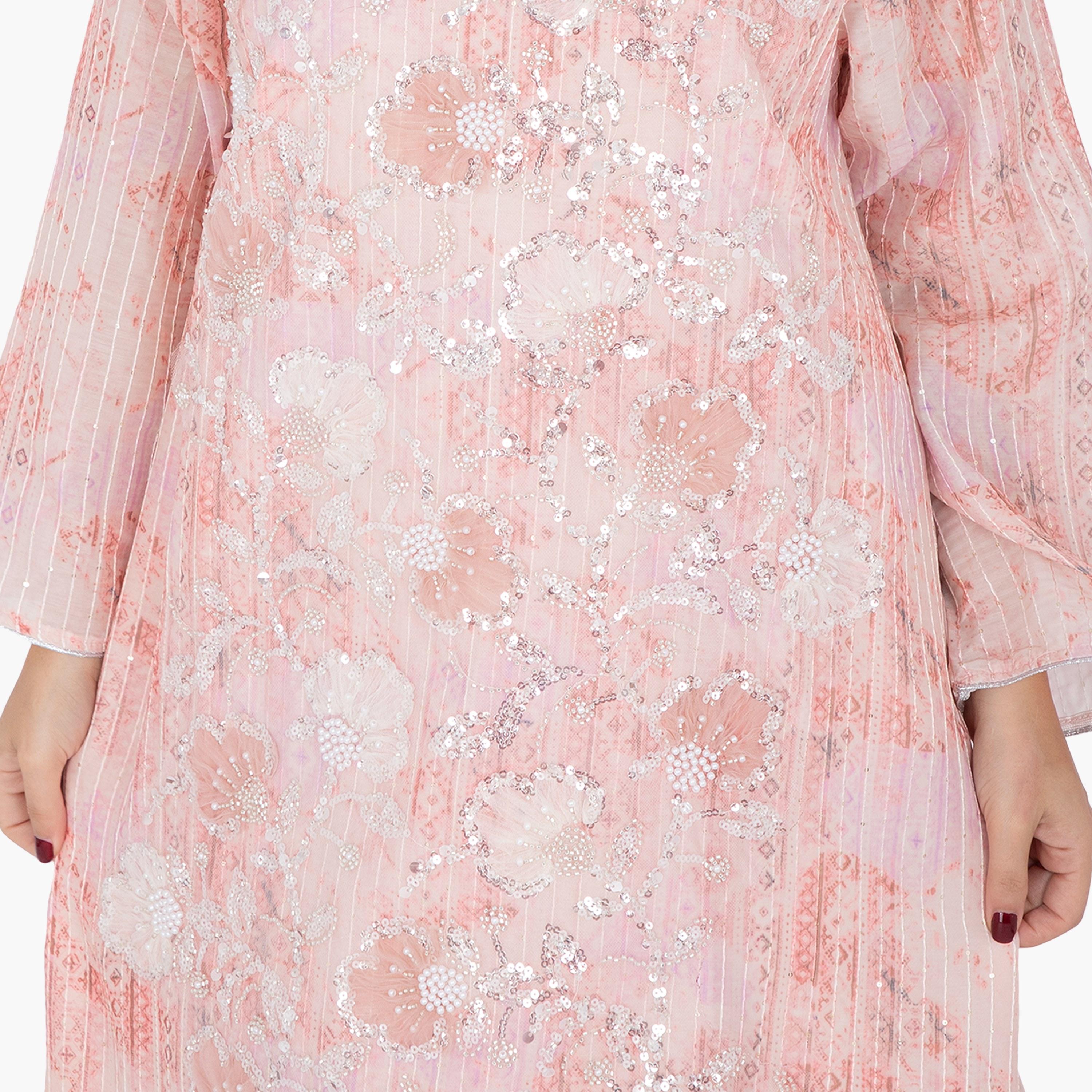 IKKXA Sequined & Beaded Women's Evening Jalabiya-women-arabicclothing-jalabiyas-image-7