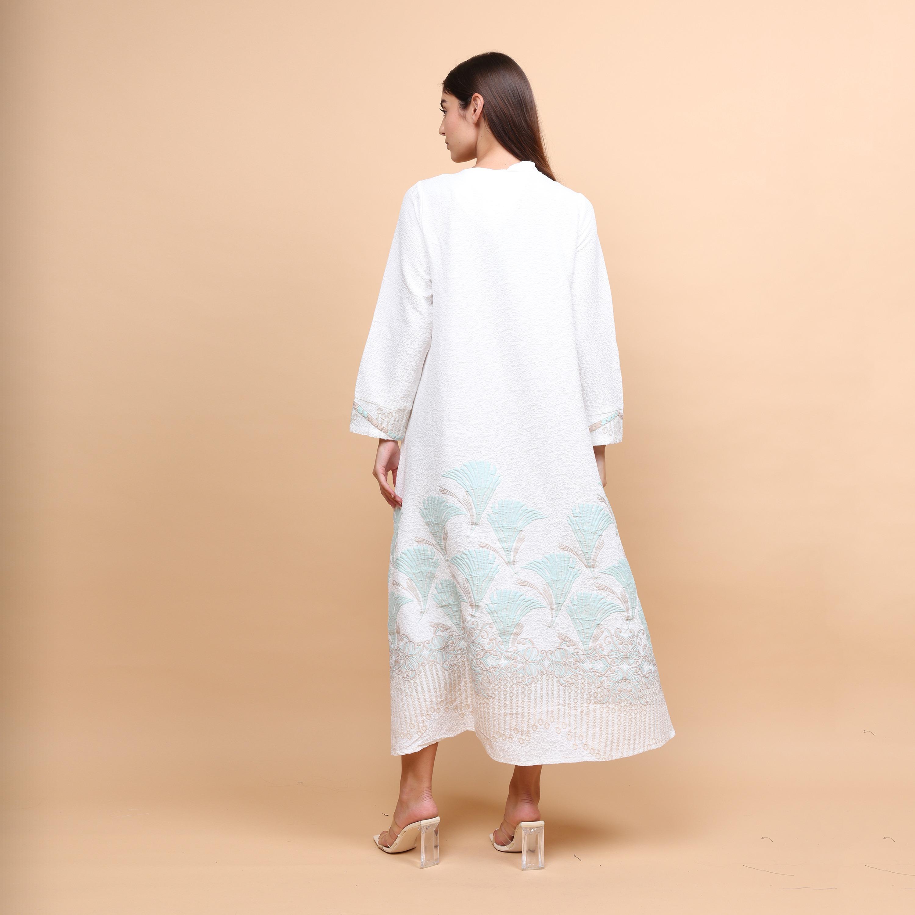 IKKXA Embroidered Women's Evening Jalabiya-women-arabicclothing-jalabiyas-image-4