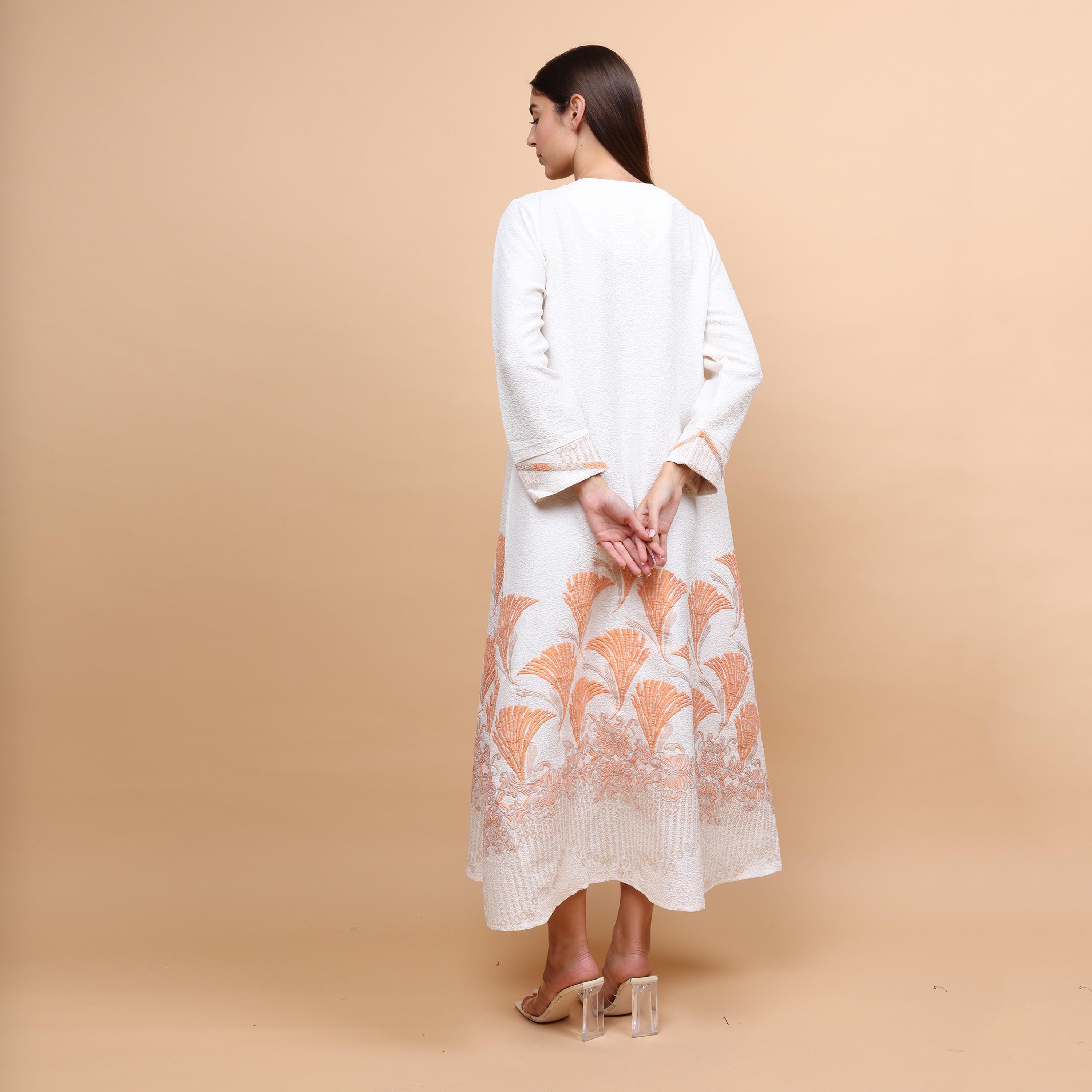 IKKXA Embroidered Women's Evening Jalabiya-women-arabicclothing-jalabiyas-image-4
