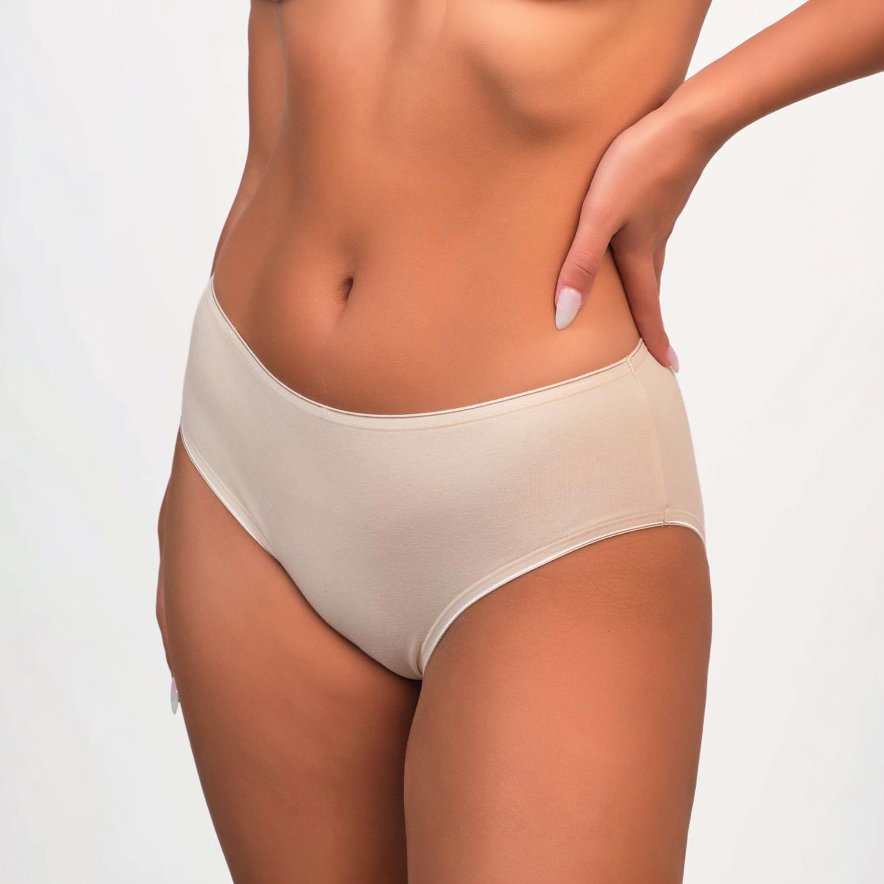 Isla & Evie Everyday Plain Medium Coverage Women's Hipster Panty-women-clothing-lingerie-panties-image-1