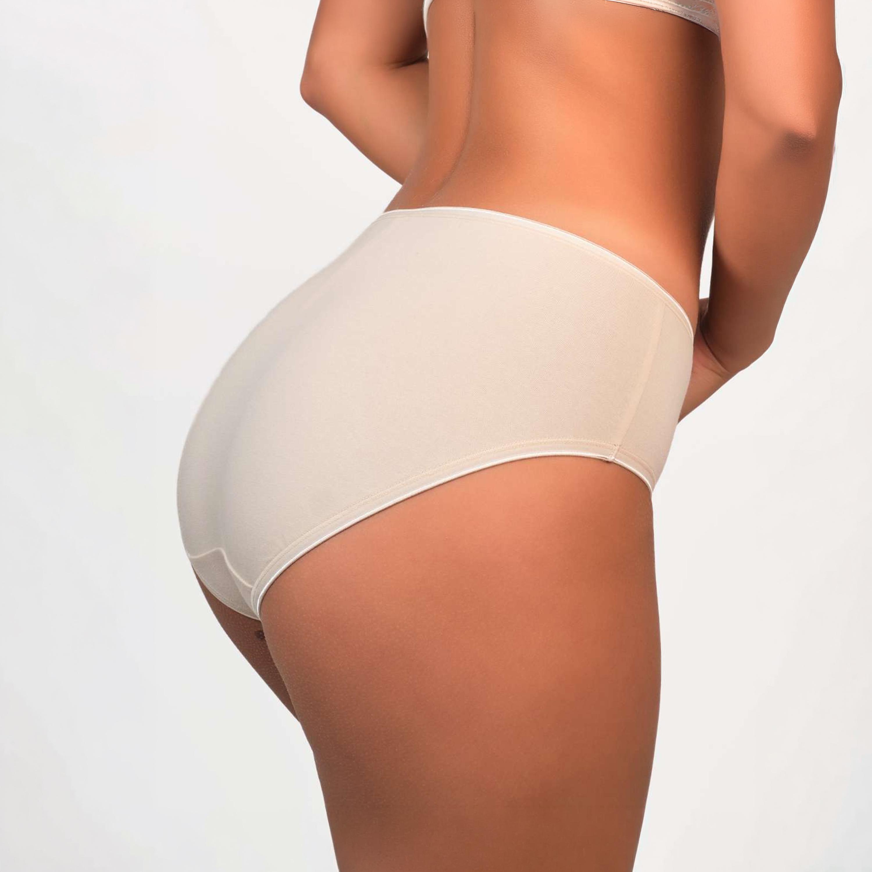Isla & Evie Everyday Plain Medium Coverage Women's Hipster Panty-women-clothing-lingerie-panties-image-2