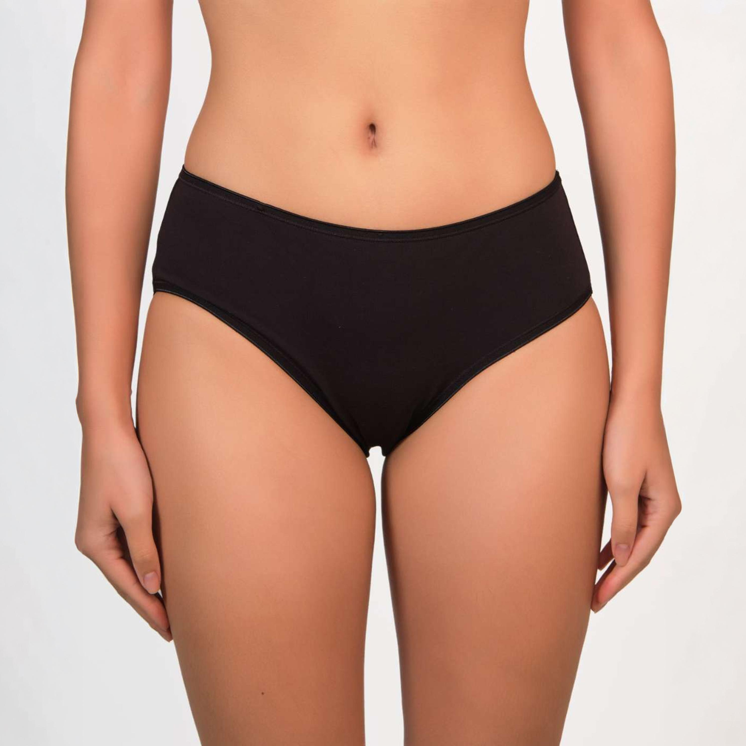 Isla & Evie Everyday Plain Medium Coverage Women's Hipster Panty-women-clothing-lingerie-panties-image-1