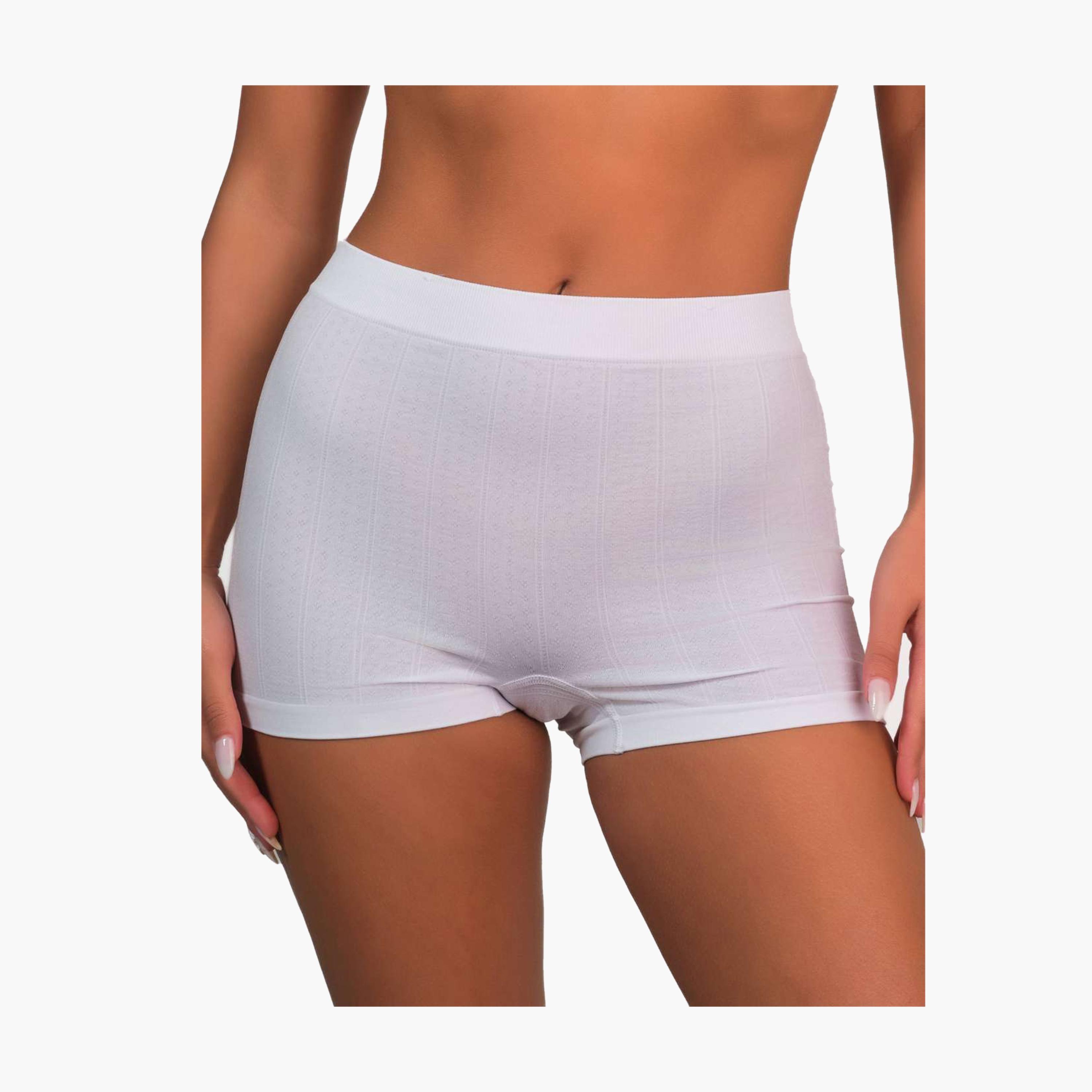 Isla & Evie Trendy Full Coverage Women's Boyshort Panties-women-clothing-lingerie-panties-image-5