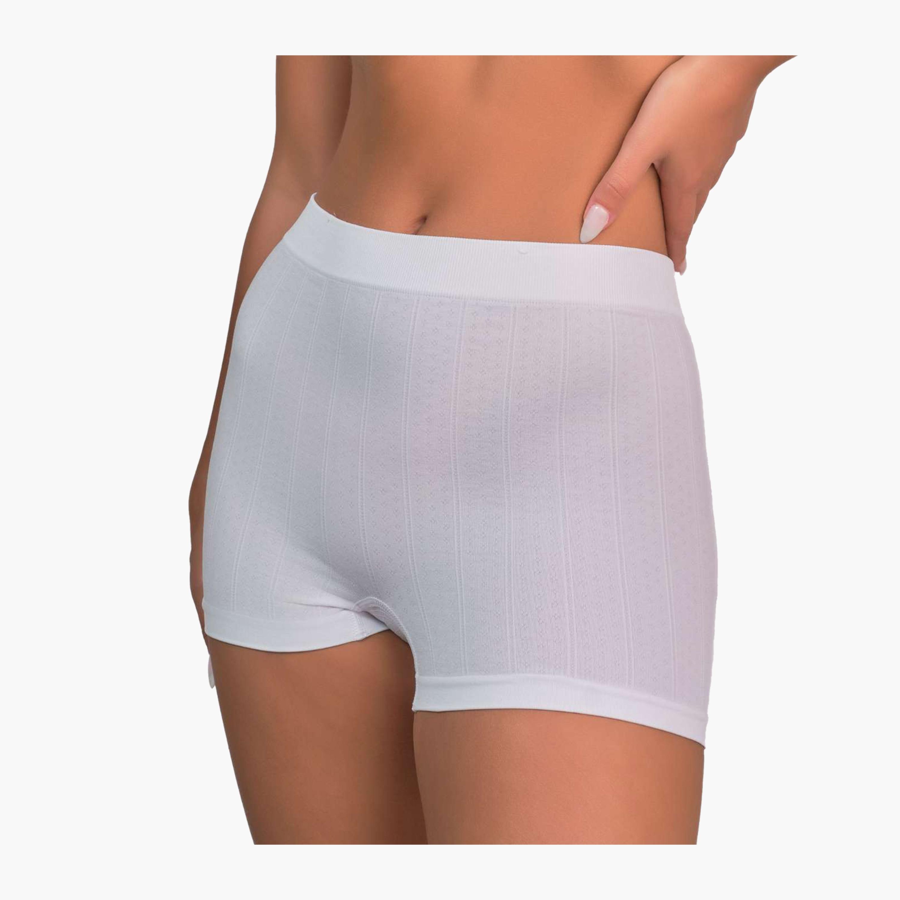 Isla & Evie Trendy Full Coverage Women's Boyshort Panties-women-clothing-lingerie-panties-image-6