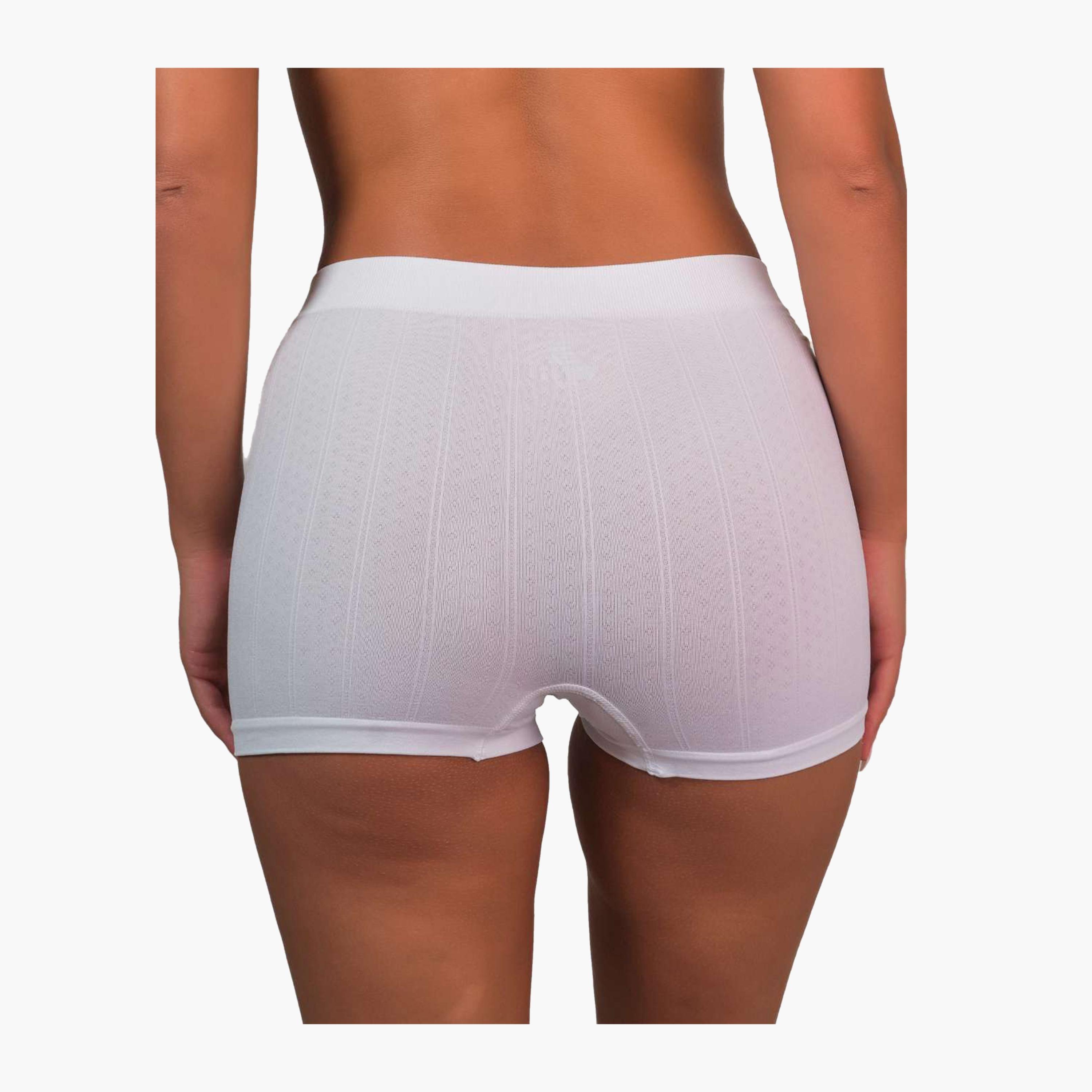 Isla & Evie Trendy Full Coverage Women's Boyshort Panties-women-clothing-lingerie-panties-image-8