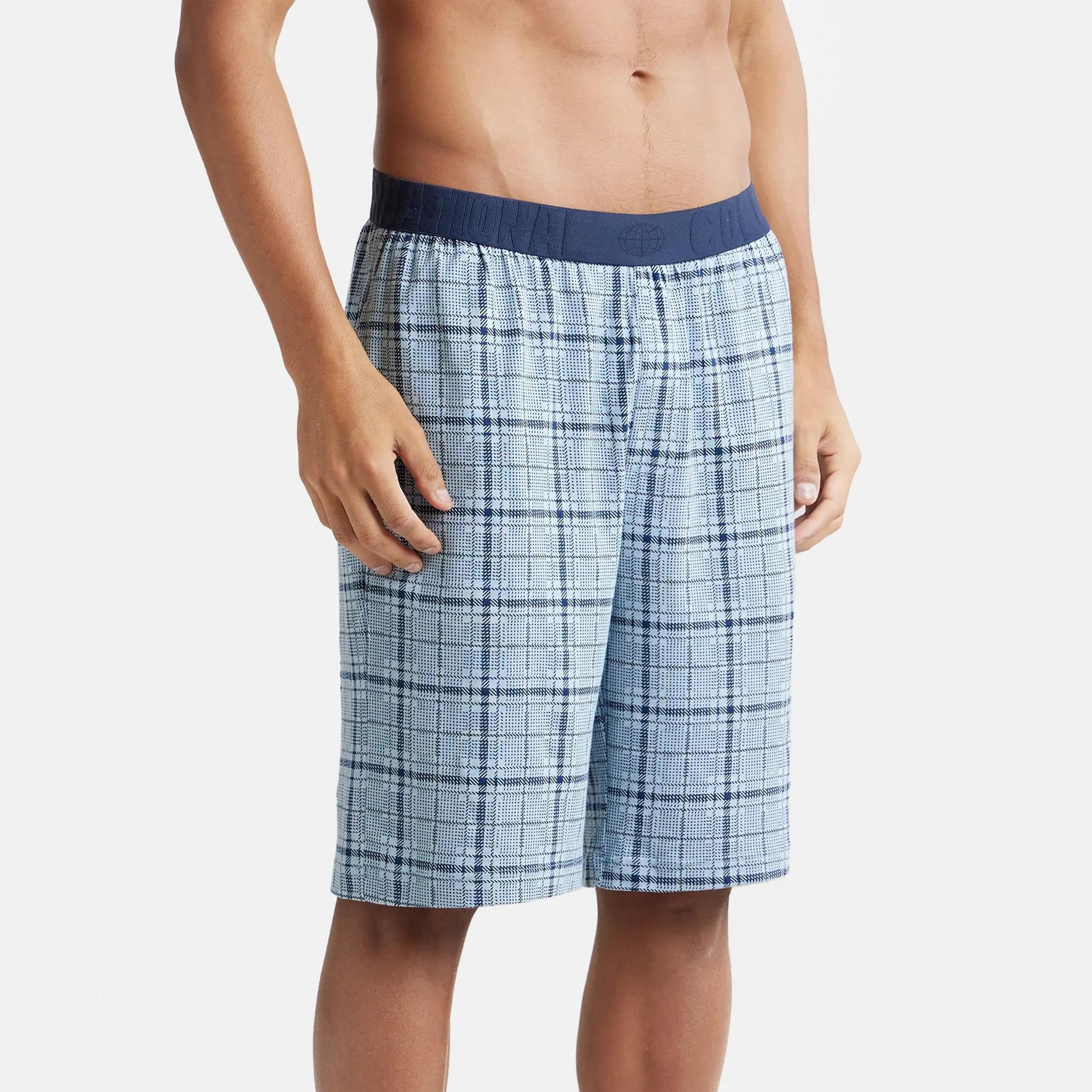 Jockey Men's Regular Fit Pyjama Shorts-men-clothing-bottoms-shorts-image-4