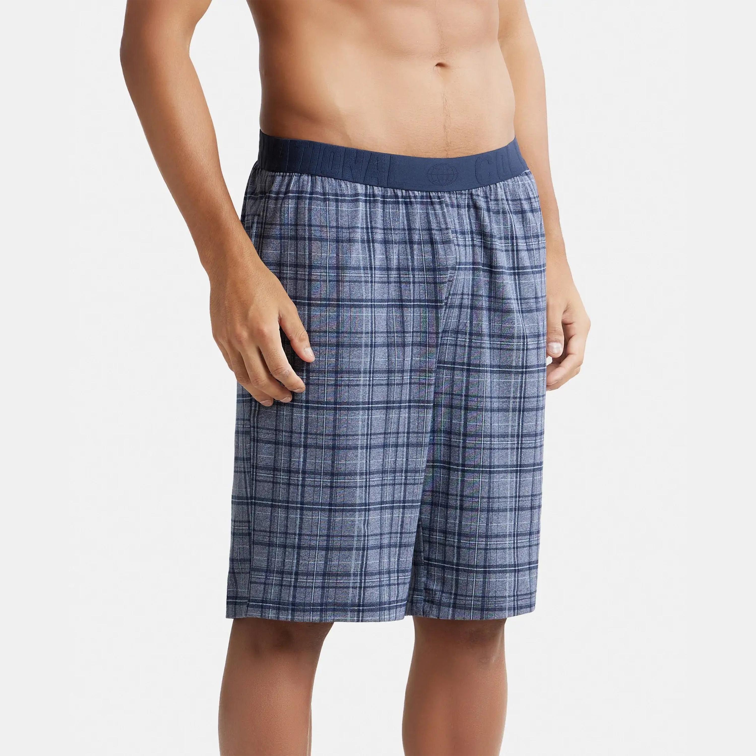 Jockey Men's Regular Fit Pyjama Shorts-men-clothing-bottoms-shorts-image-2
