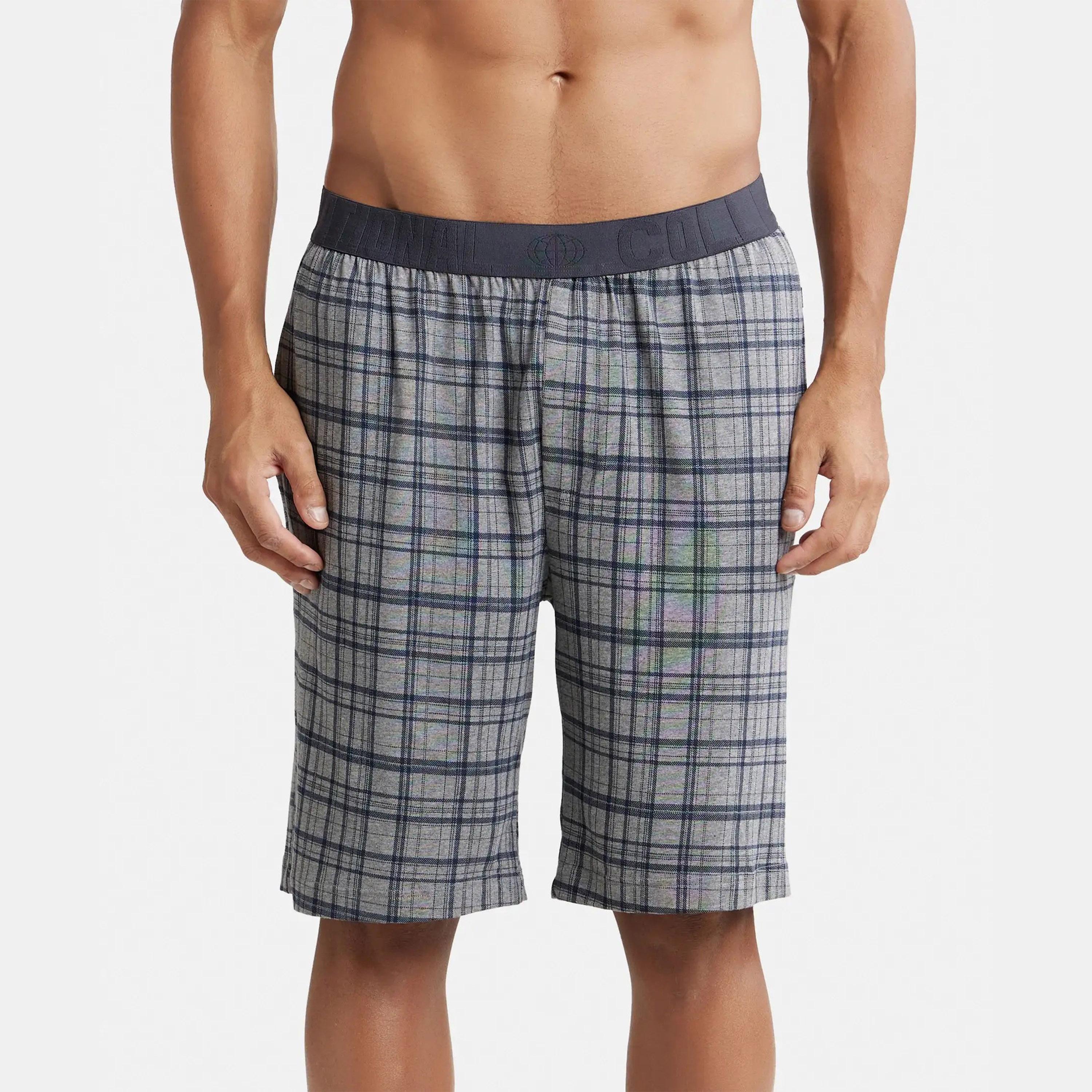 Jockey Men's Regular Fit Pyjama Shorts-men-clothing-bottoms-shorts-image-5