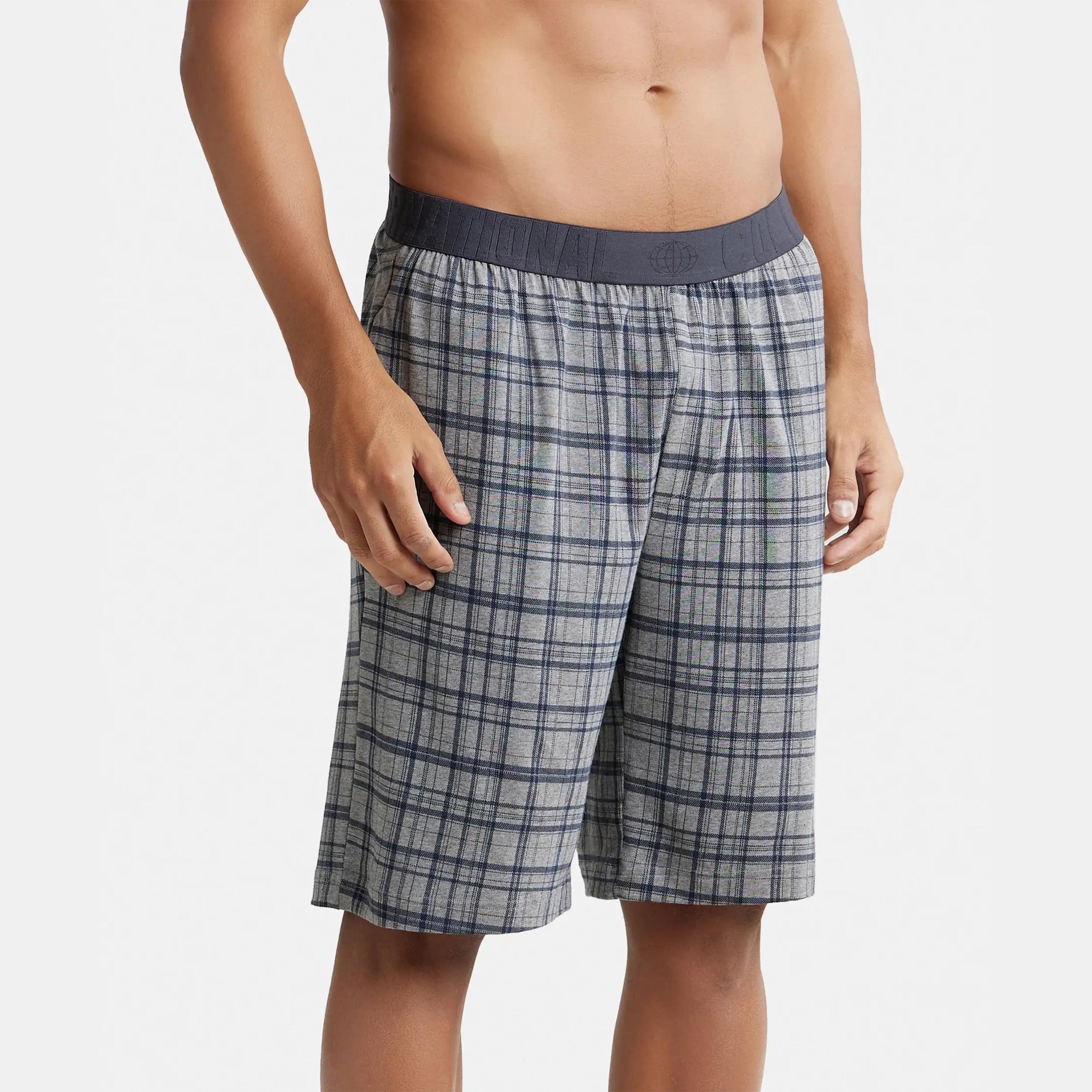 Jockey Men's Regular Fit Pyjama Shorts-men-clothing-bottoms-shorts-image-6