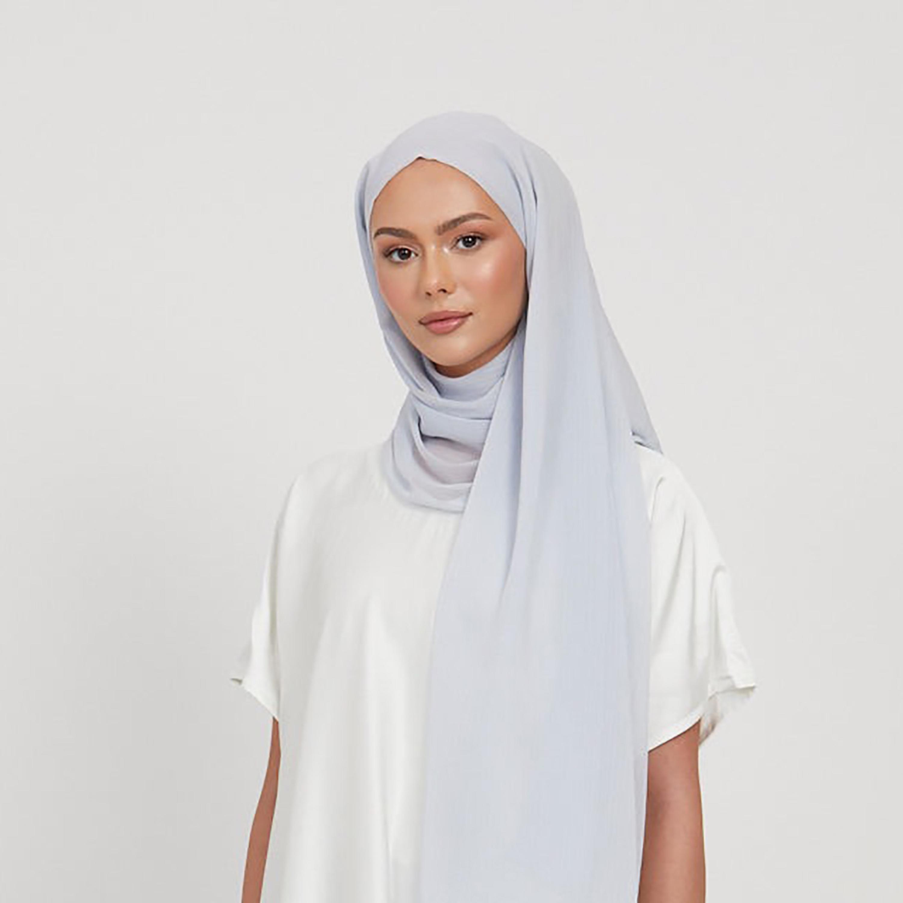 Nukhbaa White Nida Abaya Inner Dress-women-arabicclothing-abayainner-image-2
