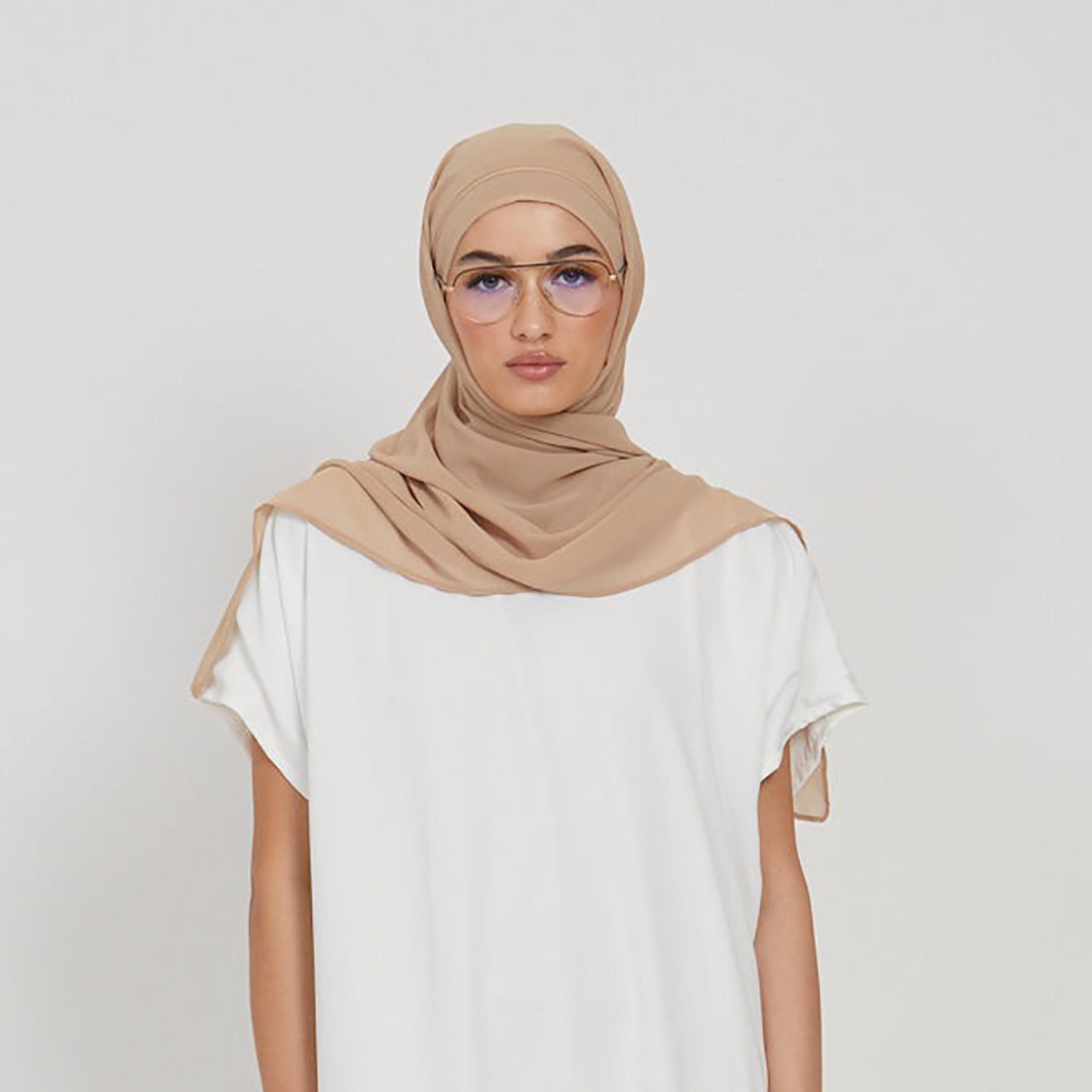 Nukhbaa White Nida Abaya Inner Dress-women-arabicclothing-abayainner-image-2