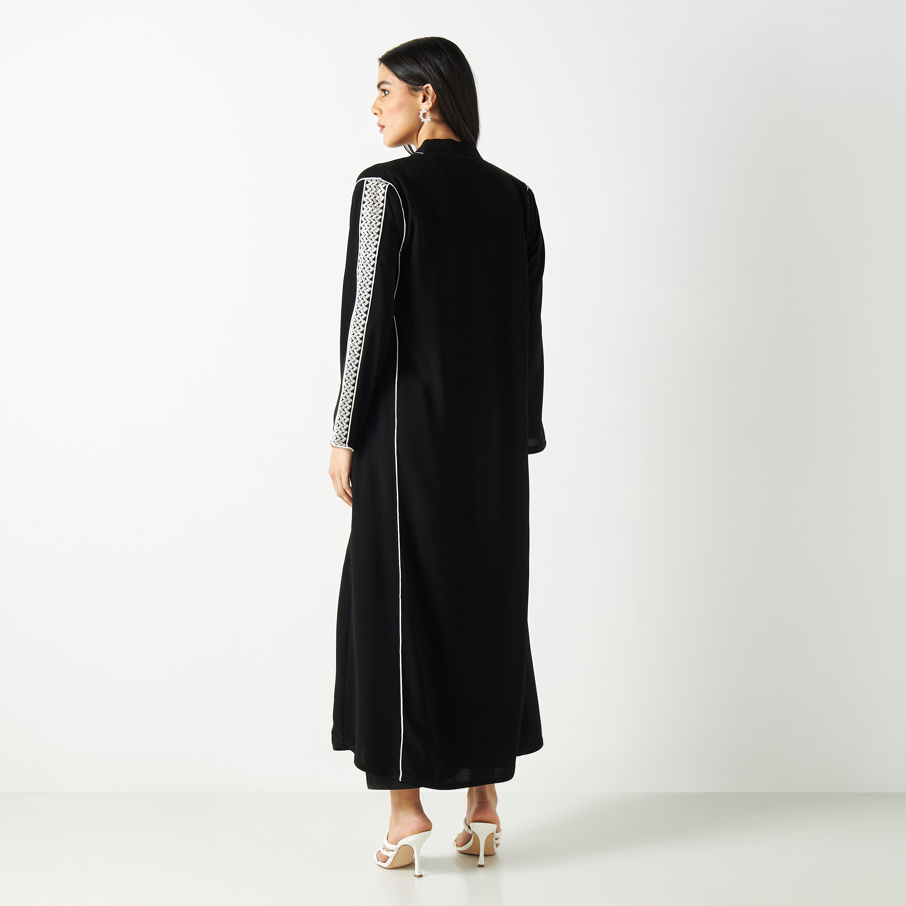 Open Front Embroidered Abaya-women-arabicclothing-abayas-image-5