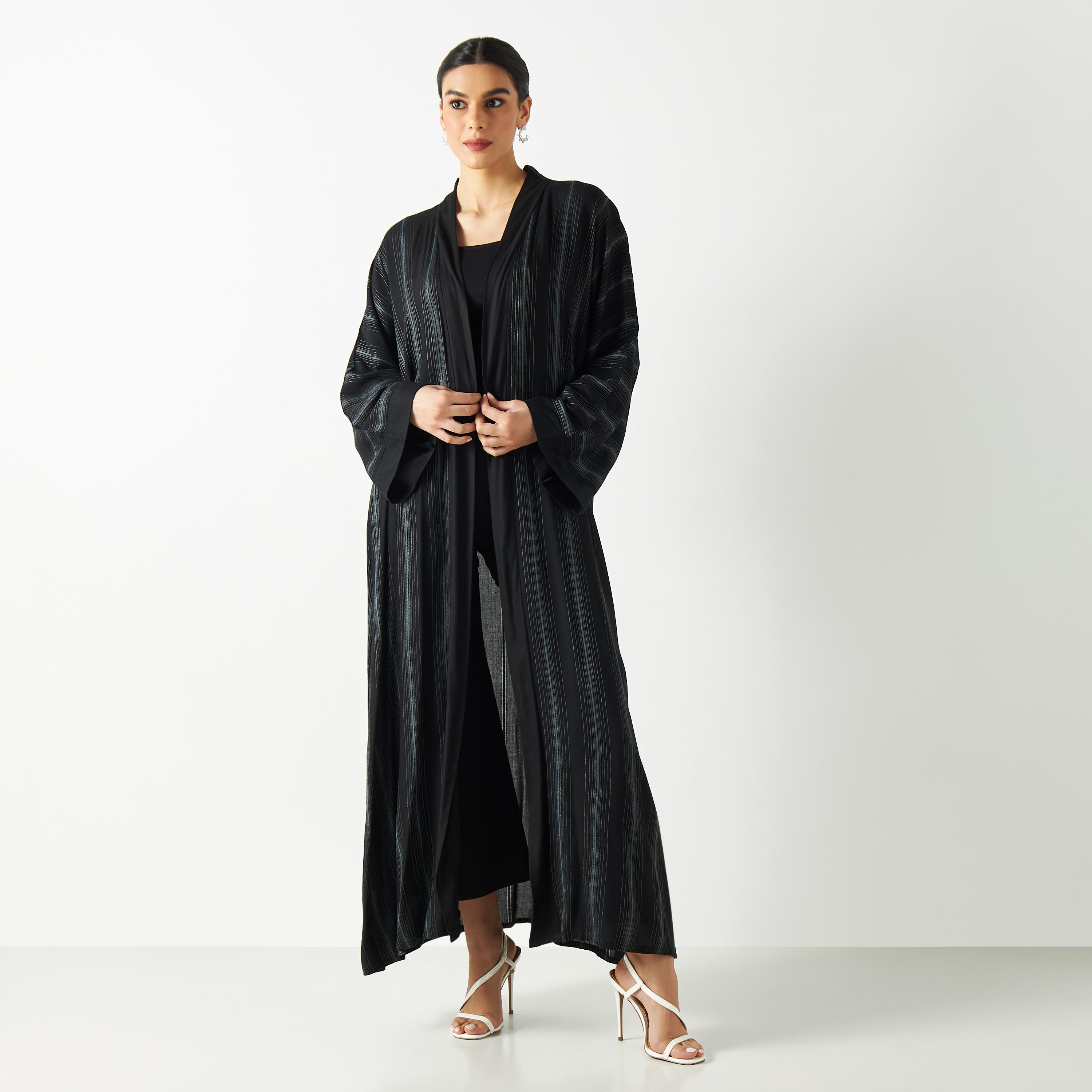 Printed Abaya with Hijab-women-arabicclothing-abayas-image-4
