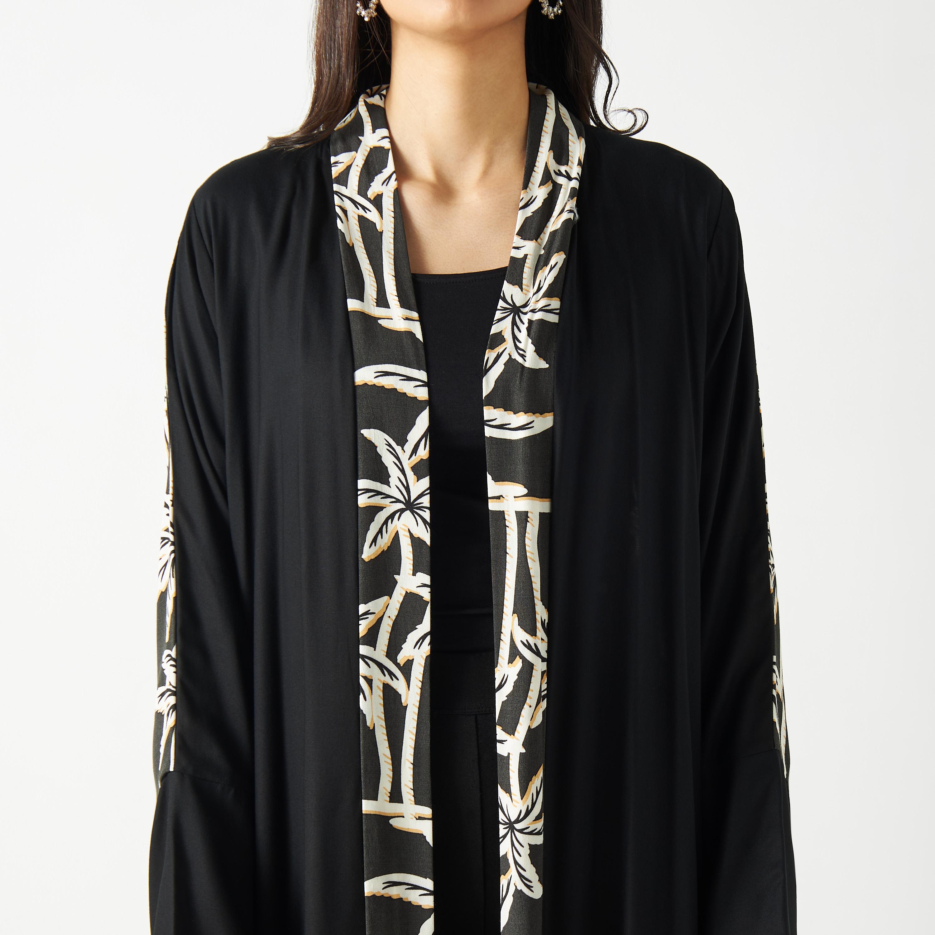 Printed Open Front Abaya-women-arabicclothing-abayas-image-3