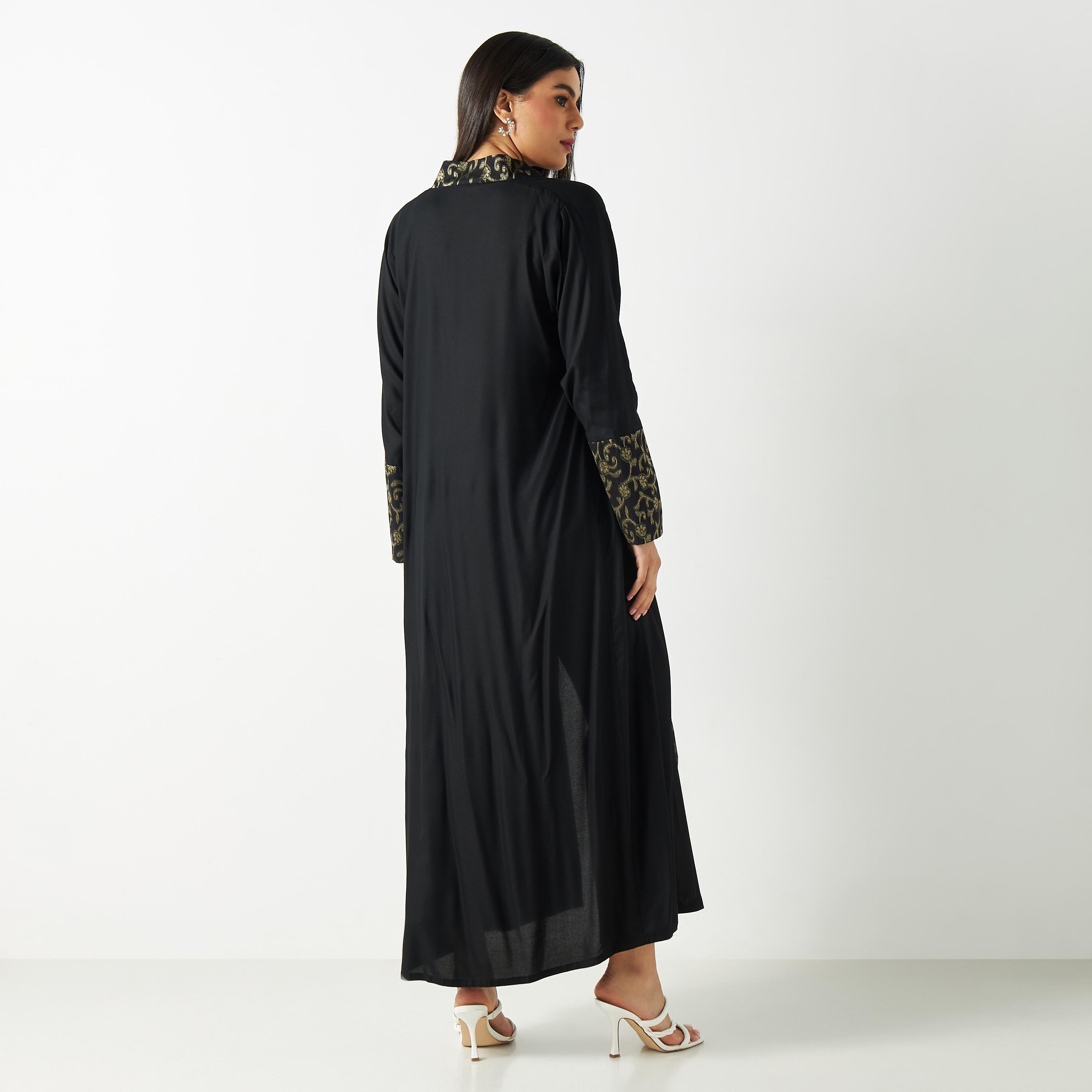 Floral Embroidered Abaya-women-arabicclothing-abayas-image-5