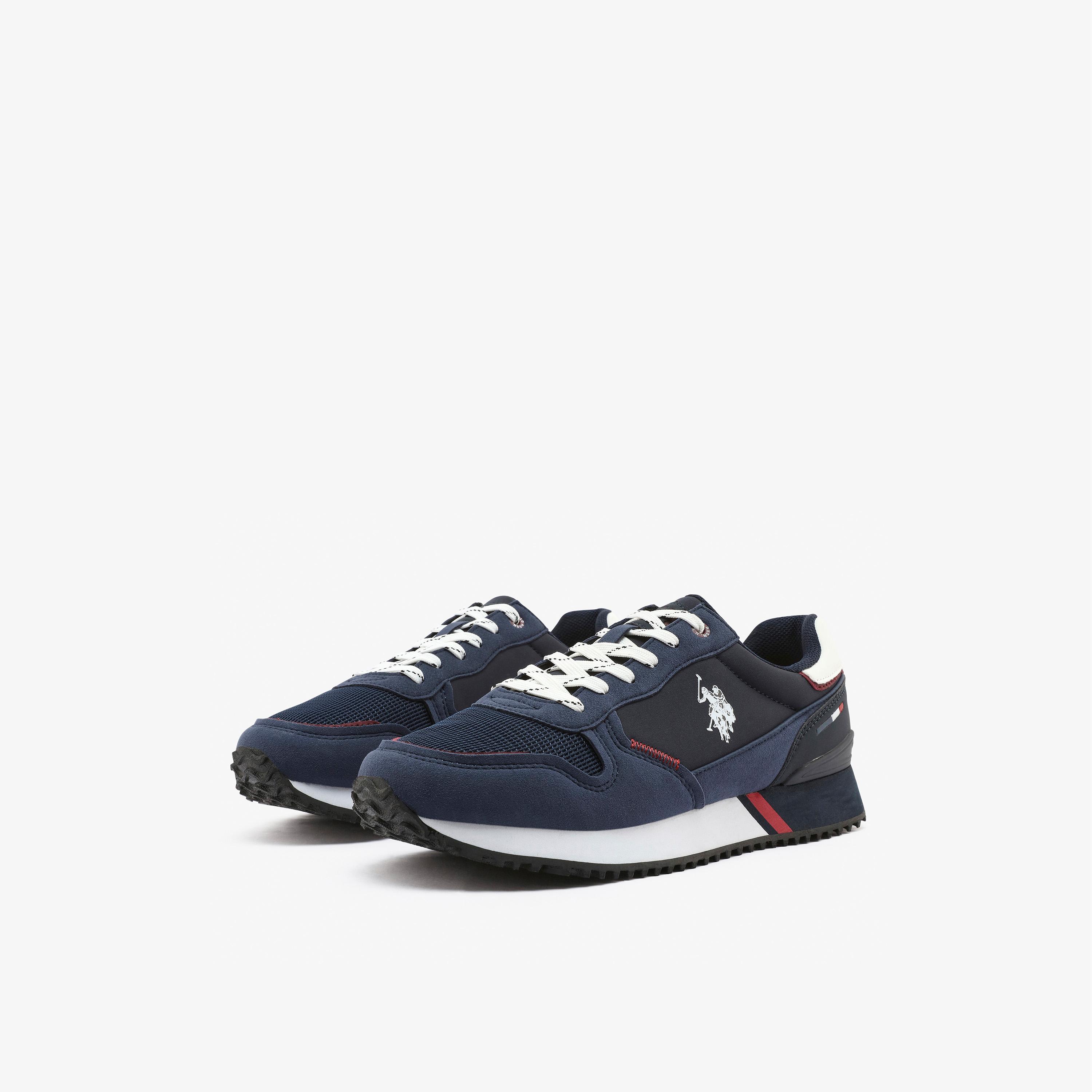 U.S. Polo Assn Men's Lace-Up Low Ankle Sneakers | ISMOS-GLB-6FX-men-shoes-sneakers-image-1