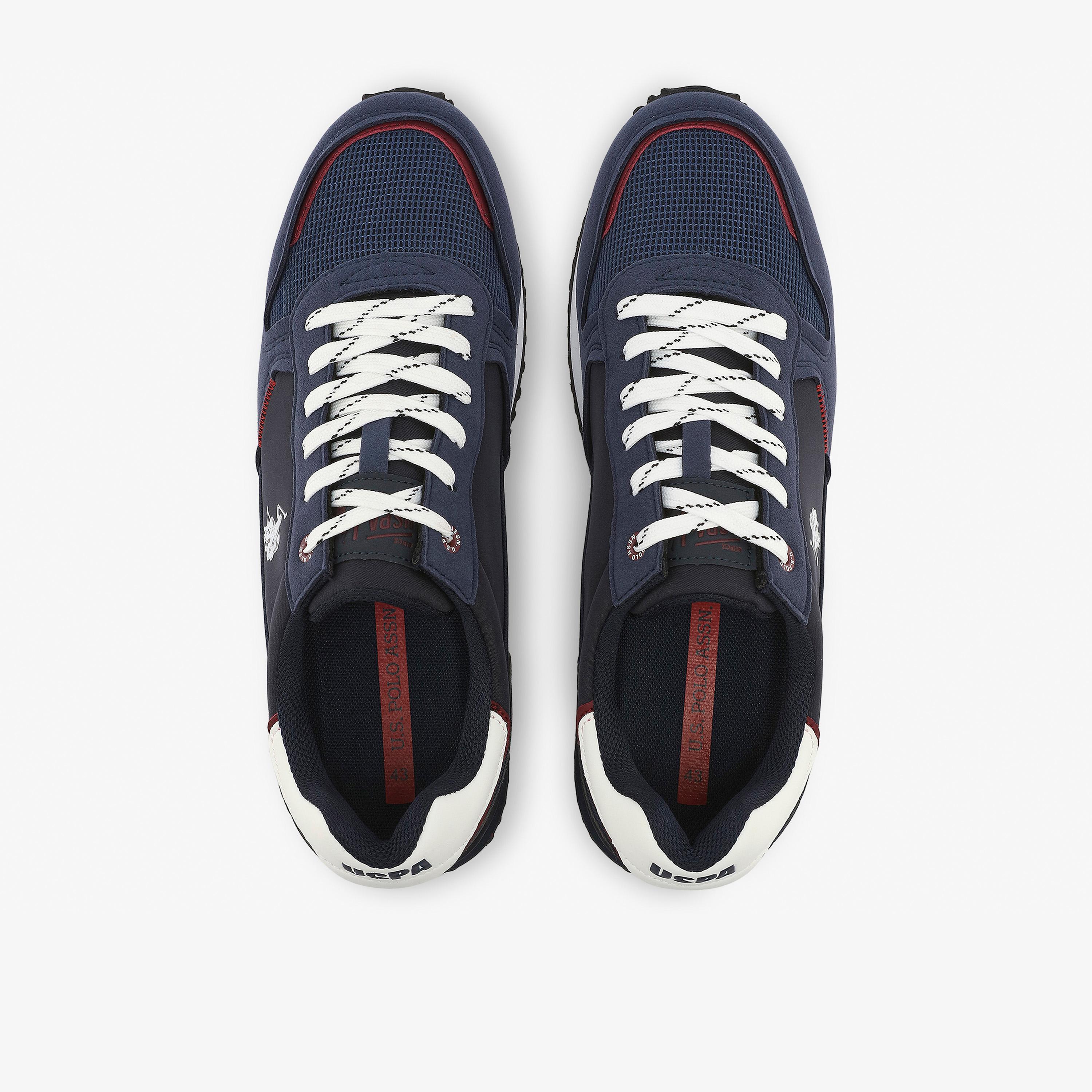 U.S. Polo Assn Men's Lace-Up Low Ankle Sneakers | ISMOS-GLB-6FX-men-shoes-sneakers-image-4
