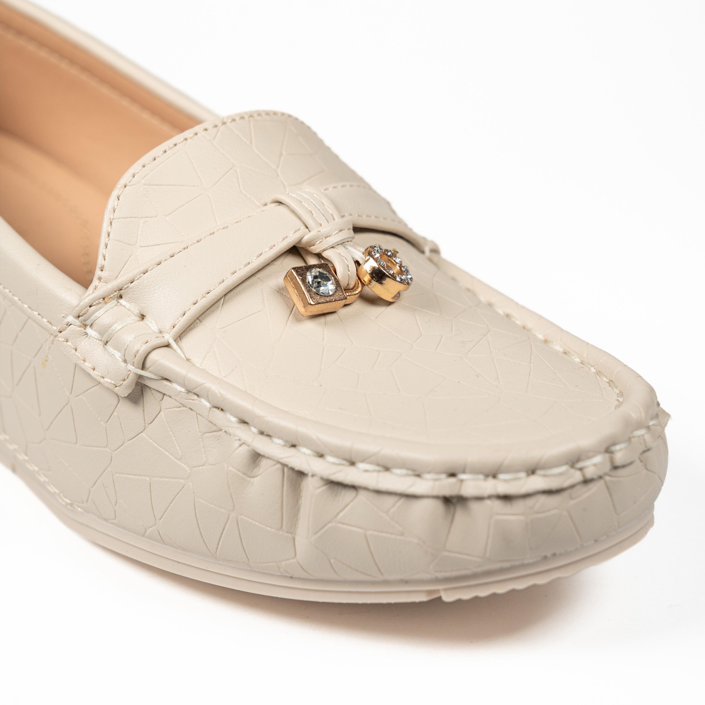 Geoomnii Women's Slip-On Bare Wedge Loafers | J2501-387-BEIGE-women-shoes-loafersandmoccasins-image-2