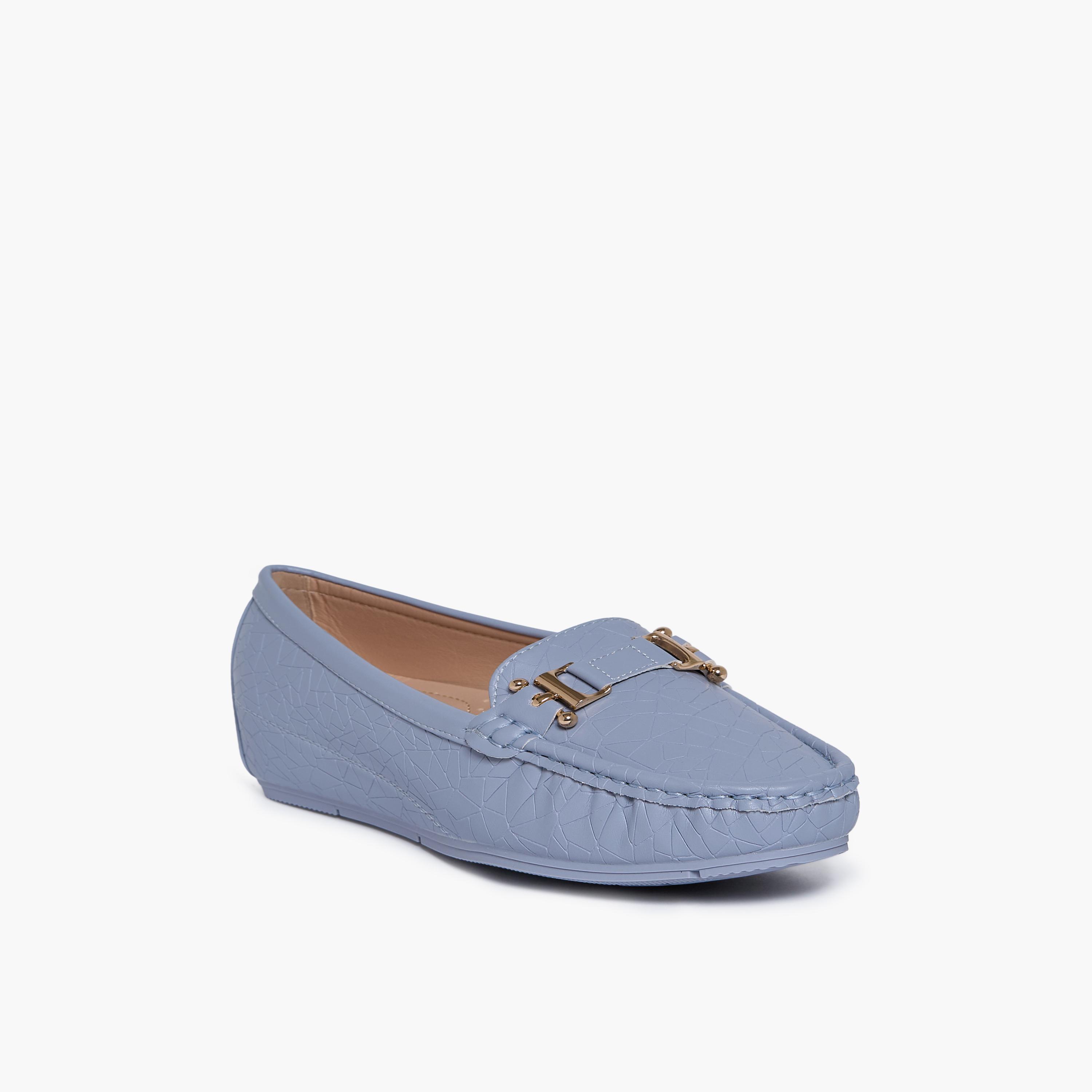جيومني - حذاء كيرا1 سهل الارتداء بكعب إسفيني للنساء | J2501-388-BLUE-women-shoes-flats-loafers-image-1