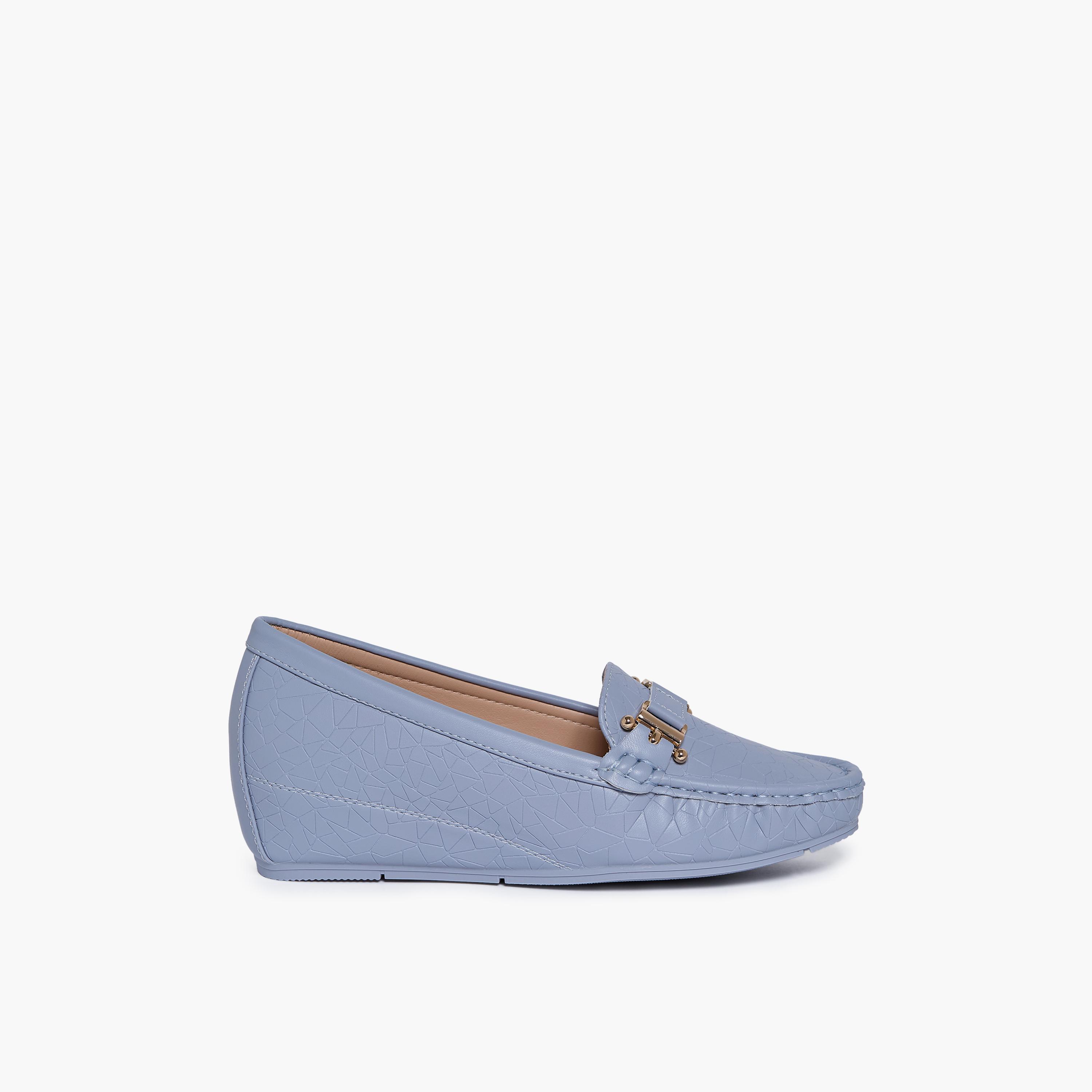 جيومني - حذاء كيرا1 سهل الارتداء بكعب إسفيني للنساء | J2501-388-BLUE-women-shoes-flats-loafers-image-4