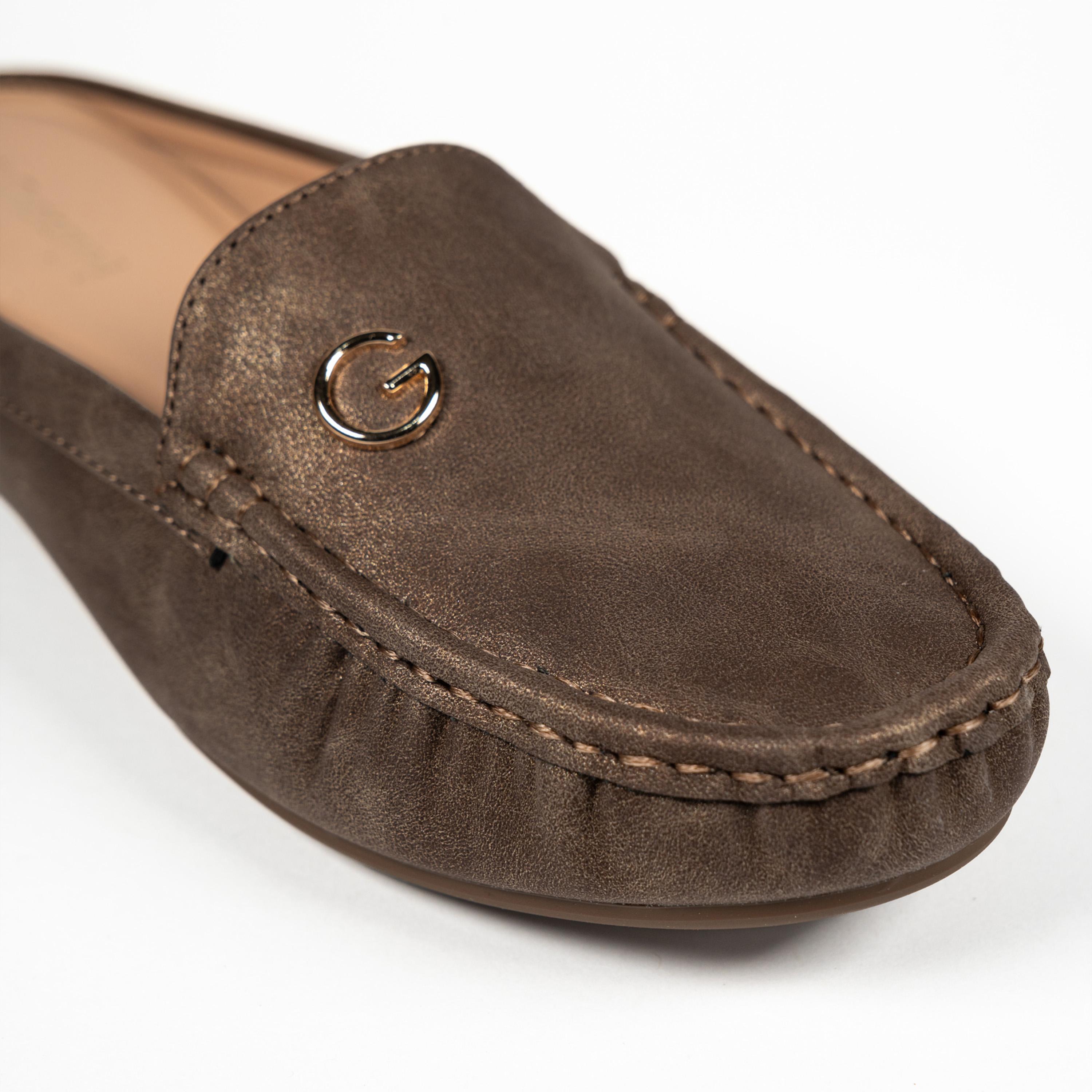 جيومني - حذاء ايز سهل الارتداء بكعب إسفيني للنساء | J2501-392-BRONZE-women-shoes-flats-mules-image-2