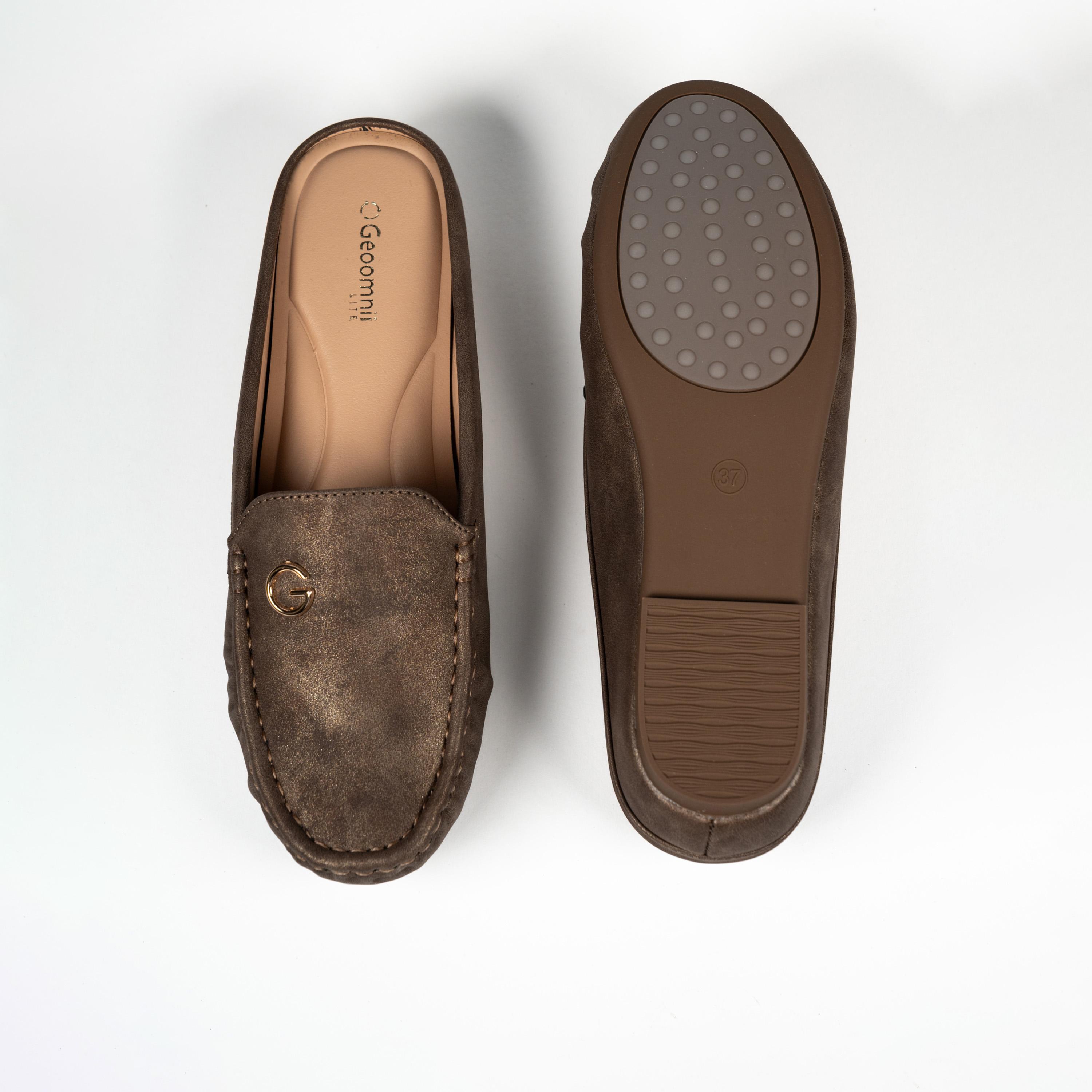 جيومني - حذاء ايز سهل الارتداء بكعب إسفيني للنساء | J2501-392-BRONZE-women-shoes-flats-mules-image-3