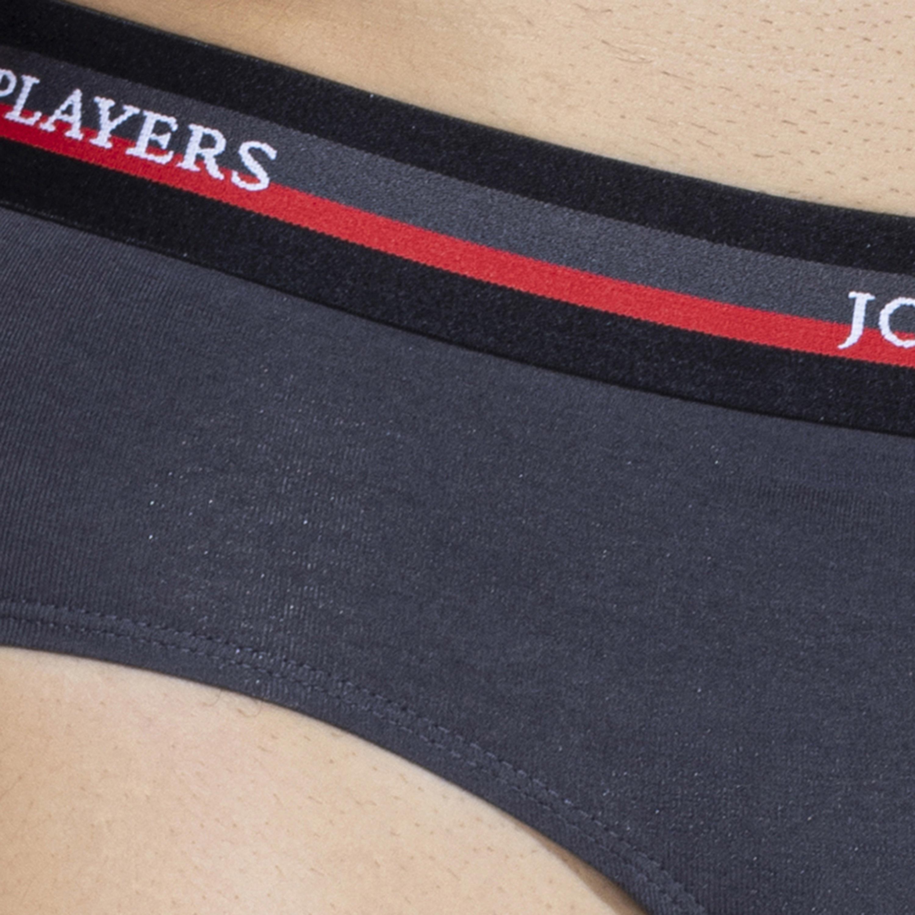 طقم قطعتين سراويل داخلية رجالية بخصر مطبوع بشعار الماركة من جون بلاير-men-clothing-innerwear-underwear-image-7