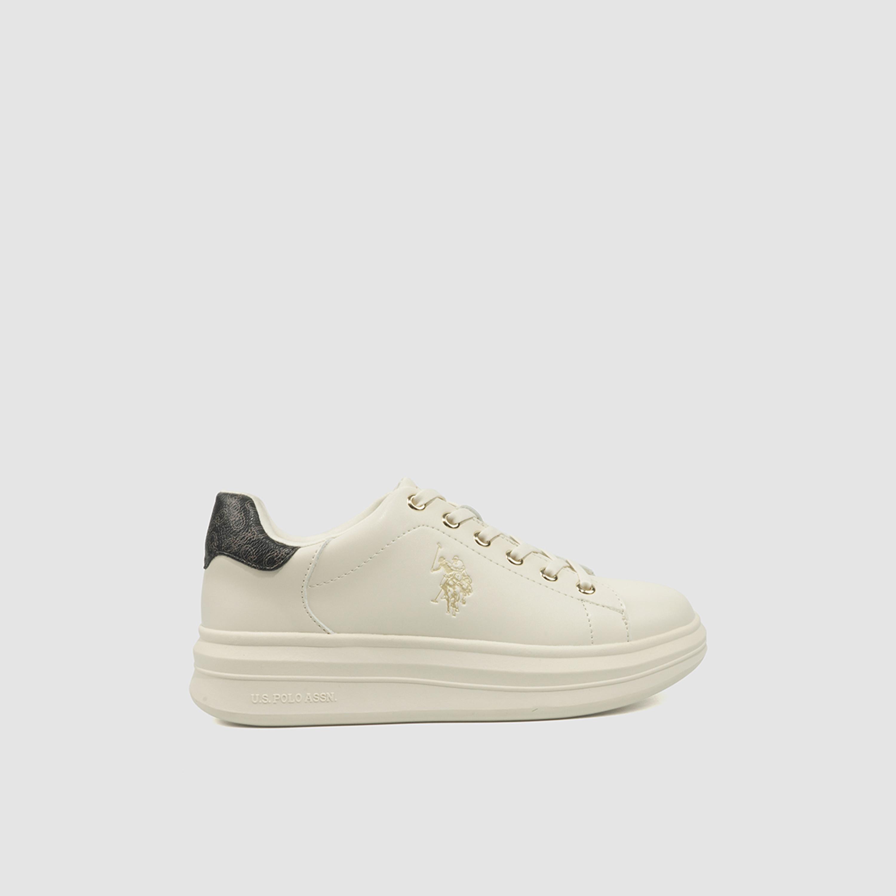 U.S. Polo Assn Women's Lace-Up Chunky Low Ankle Sneakers | JESSICA-GLB-6FX-women-shoes-sneakers-image-3